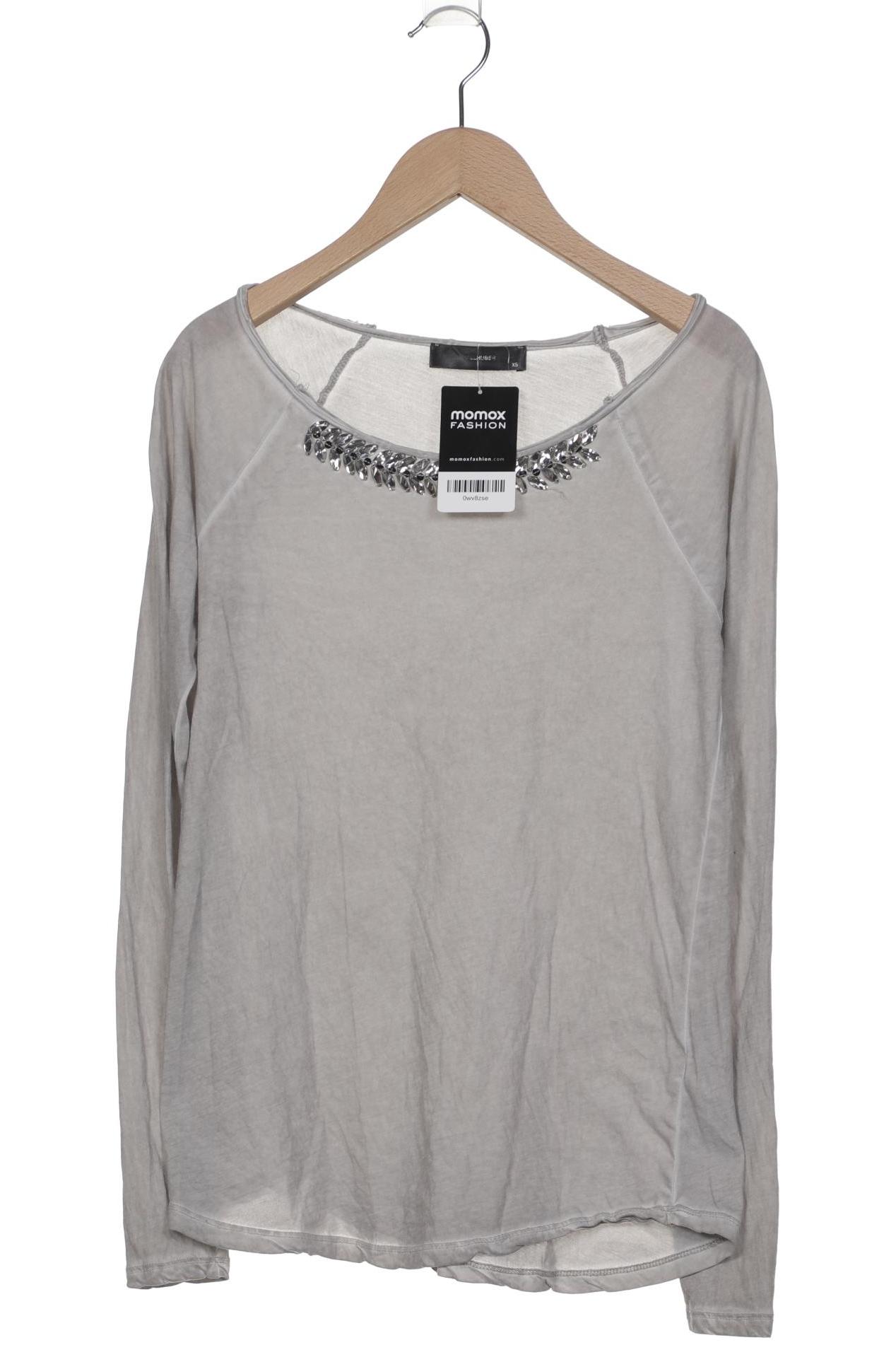 

Hallhuber Damen Langarmshirt, grau, Gr. 34