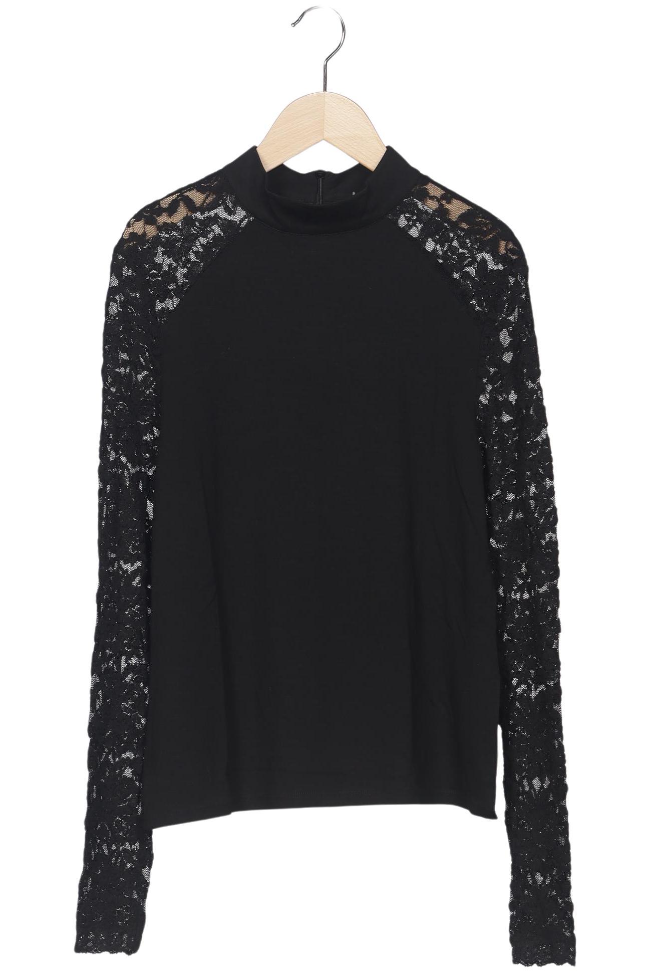 

Hallhuber Damen Langarmshirt, schwarz, Gr. 42