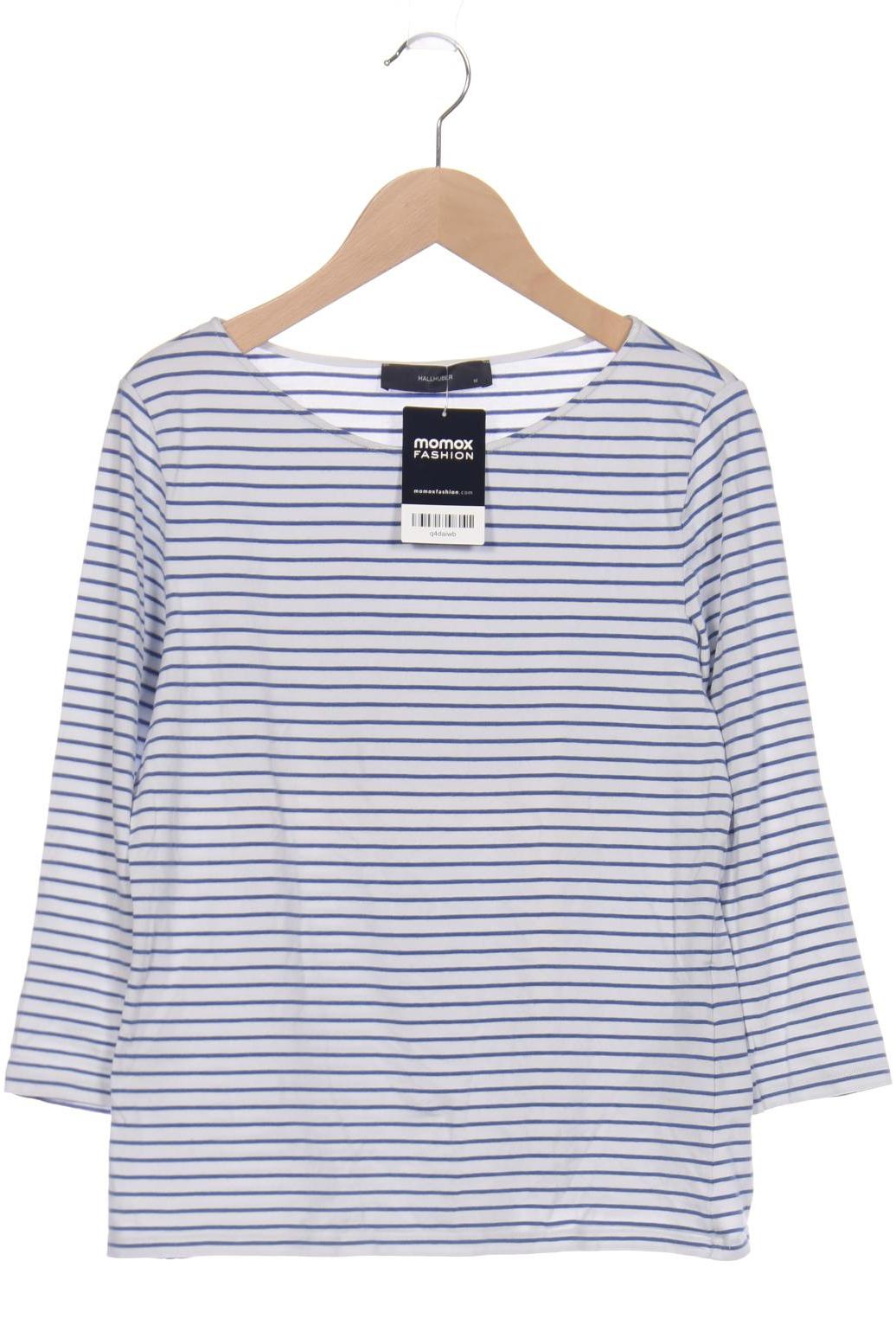 

Hallhuber Damen Langarmshirt, weiß, Gr. 38