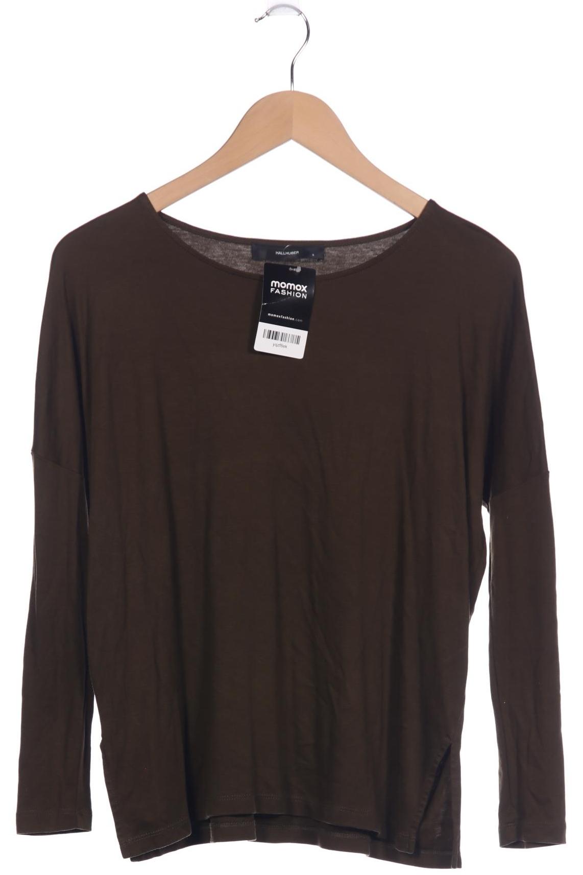 

Hallhuber Damen Langarmshirt, grün, Gr. 36
