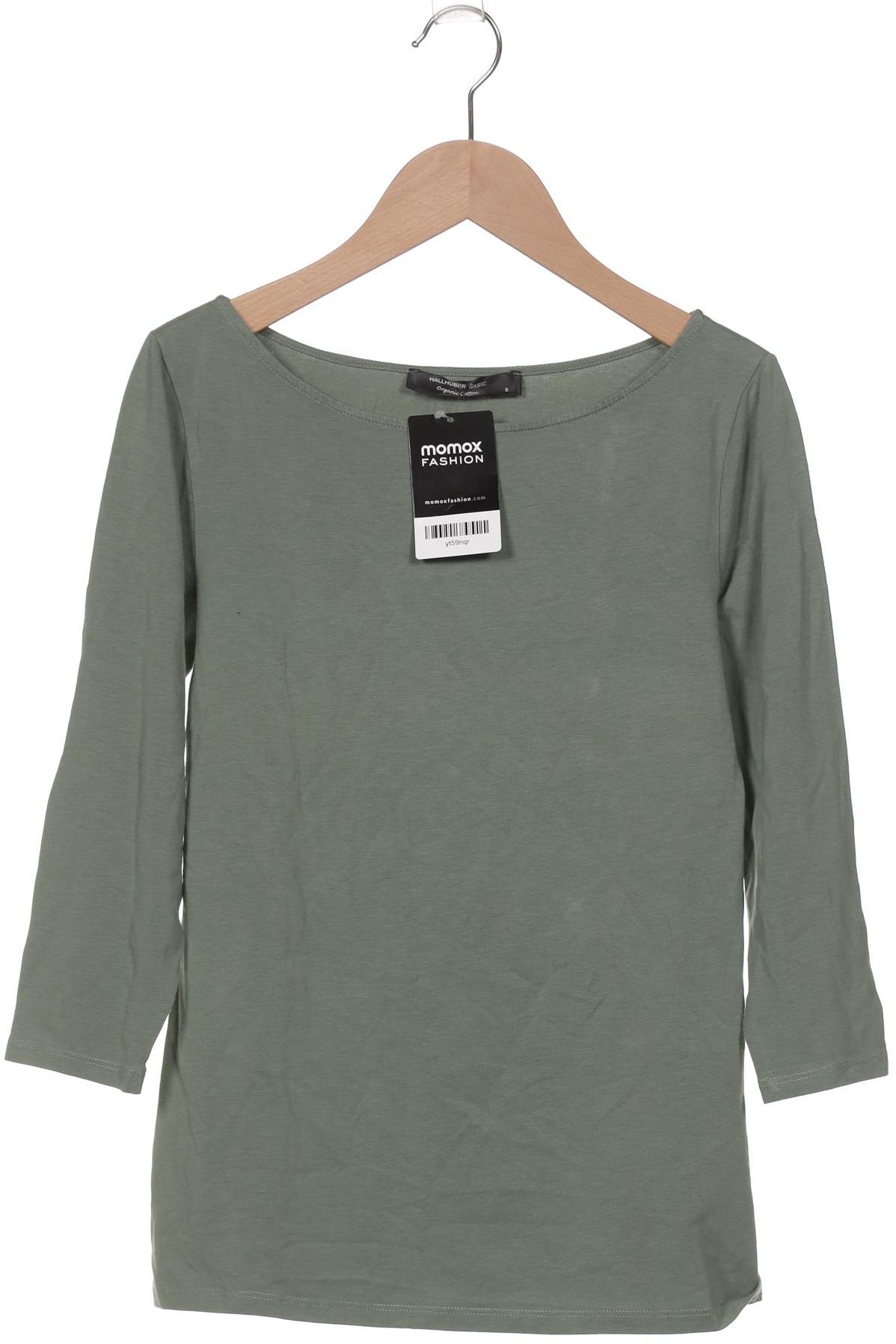 

Hallhuber Damen Langarmshirt, grün, Gr. 36