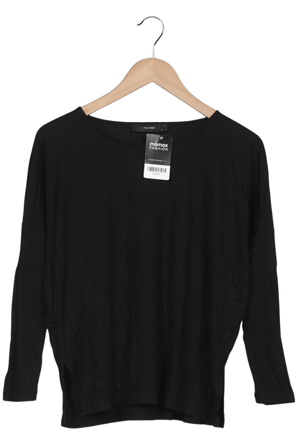 

Hallhuber Damen Langarmshirt, schwarz, Gr. 36