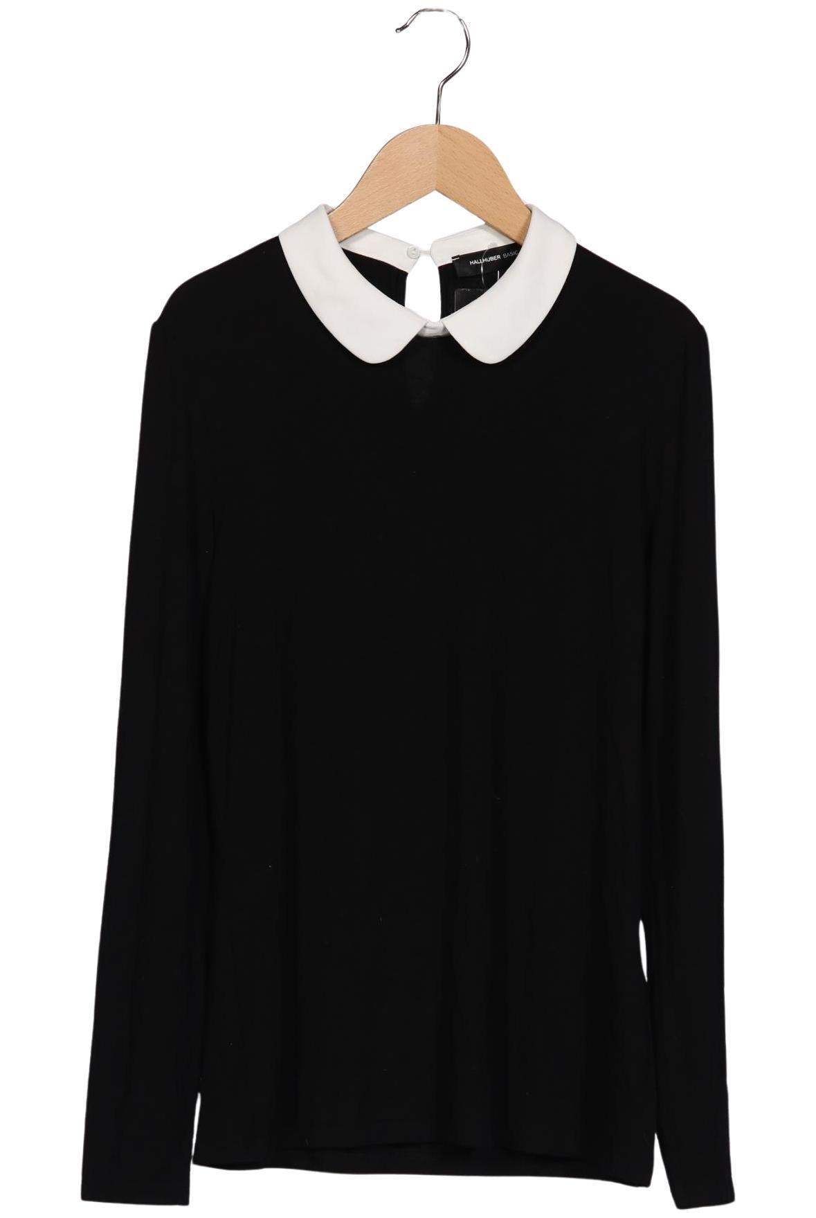 

Hallhuber Damen Langarmshirt, schwarz, Gr. 38