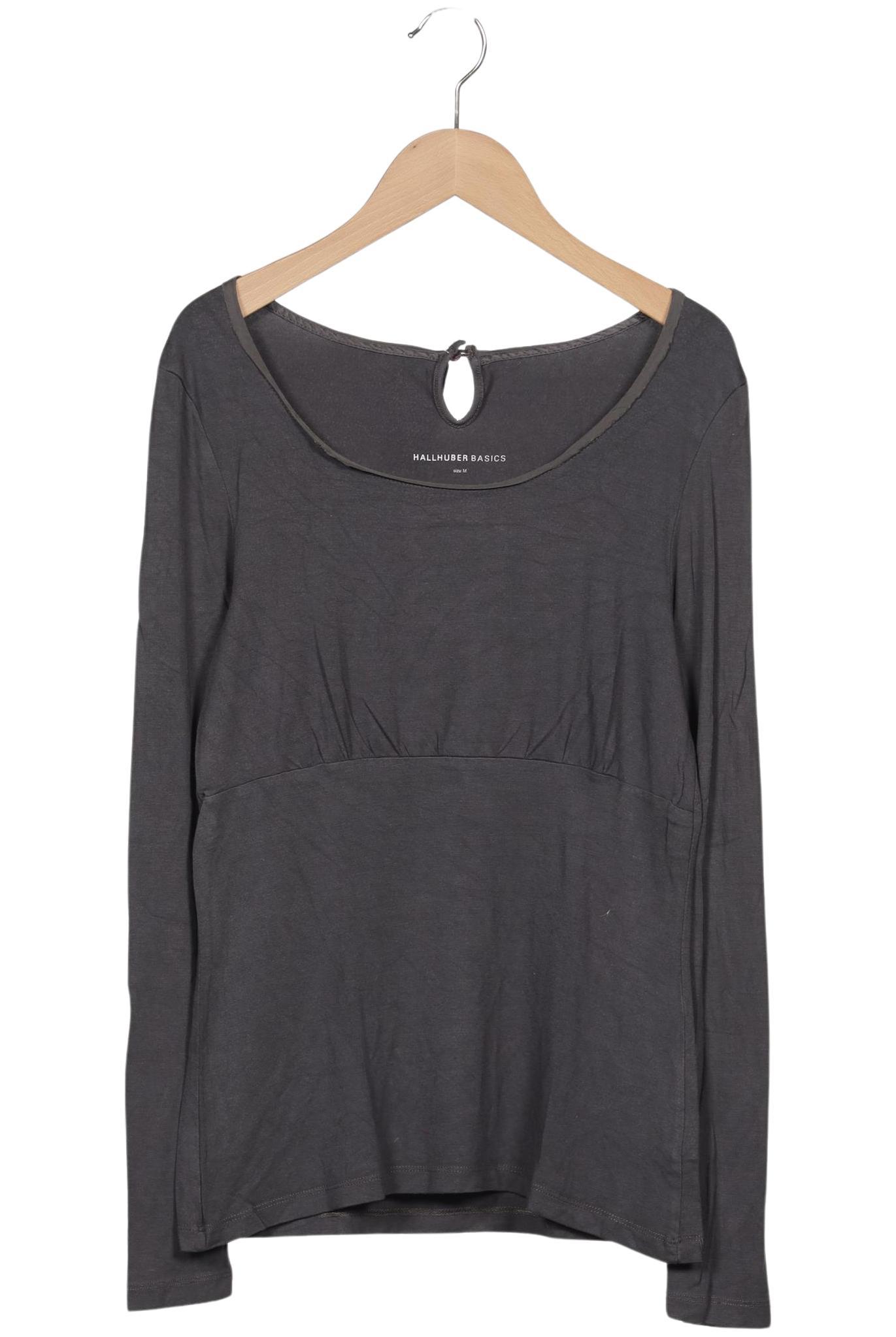

Hallhuber Damen Langarmshirt, grau, Gr. 38