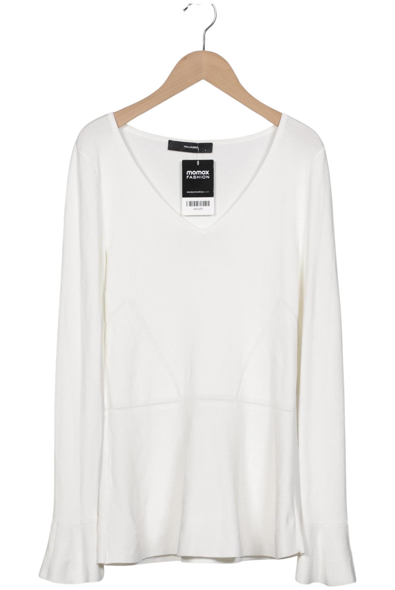 

Hallhuber Damen Langarmshirt, cremeweiß, Gr. 42
