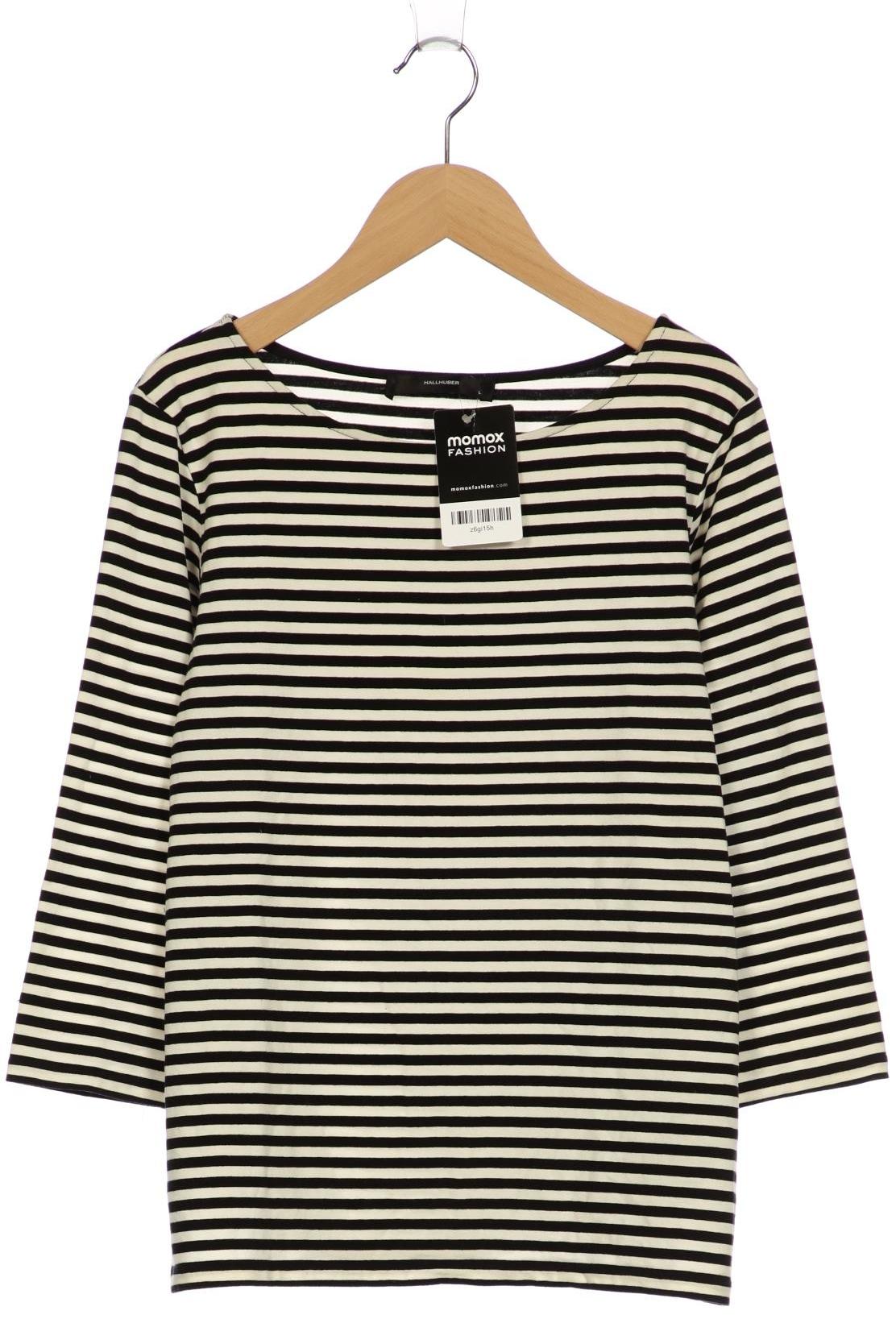 

Hallhuber Damen Langarmshirt, weiß, Gr. 42