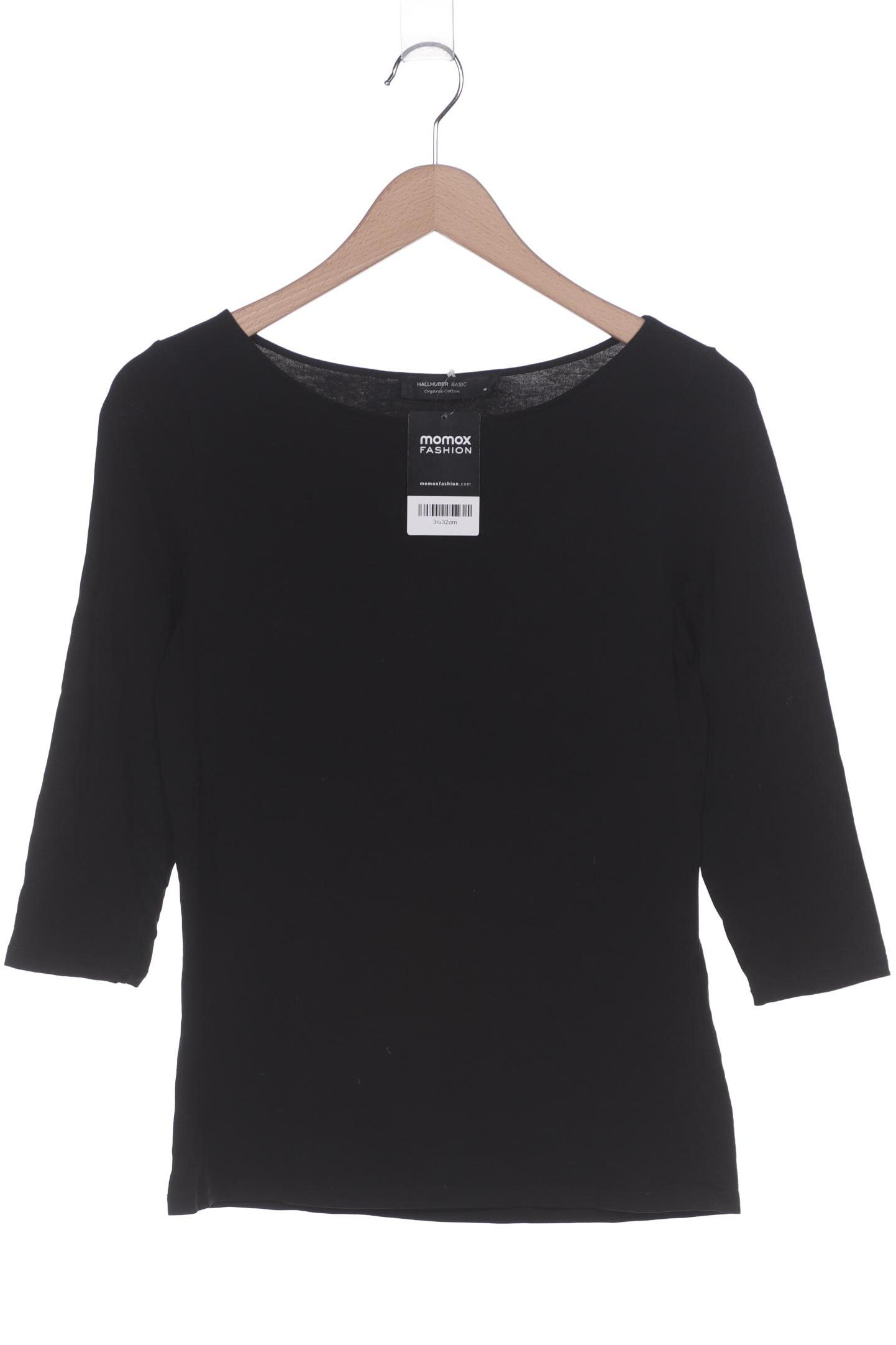

Hallhuber Damen Langarmshirt, schwarz, Gr. 38