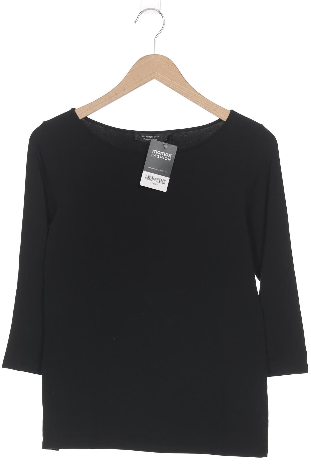 

Hallhuber Damen Langarmshirt, schwarz, Gr. 42