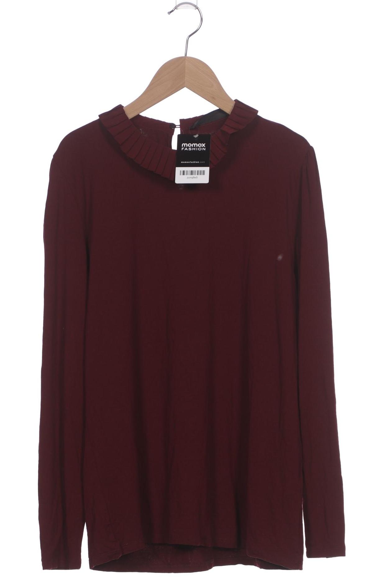 

Hallhuber Damen Langarmshirt, bordeaux, Gr. 46