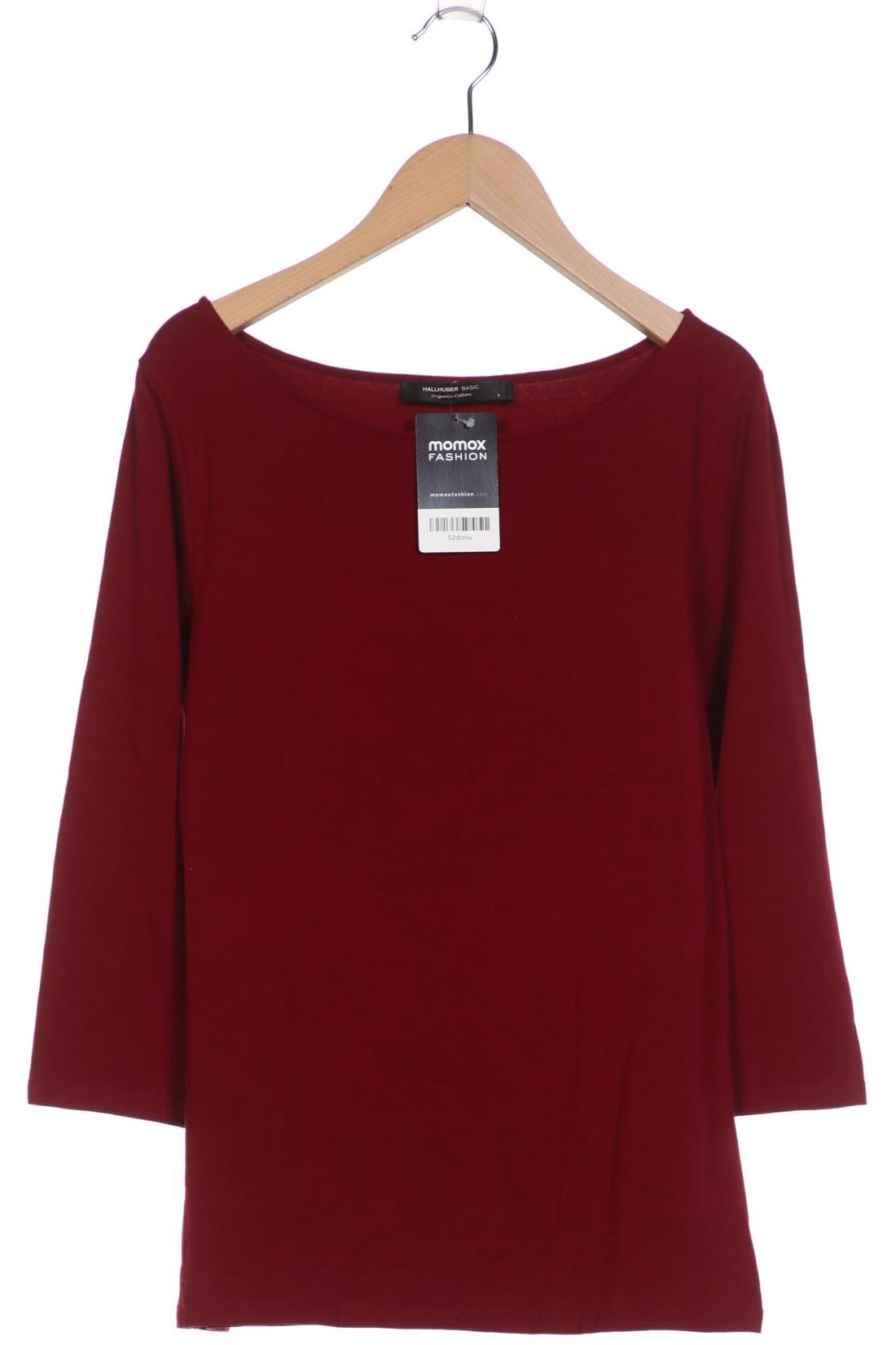 

Hallhuber Damen Langarmshirt, bordeaux, Gr. 42
