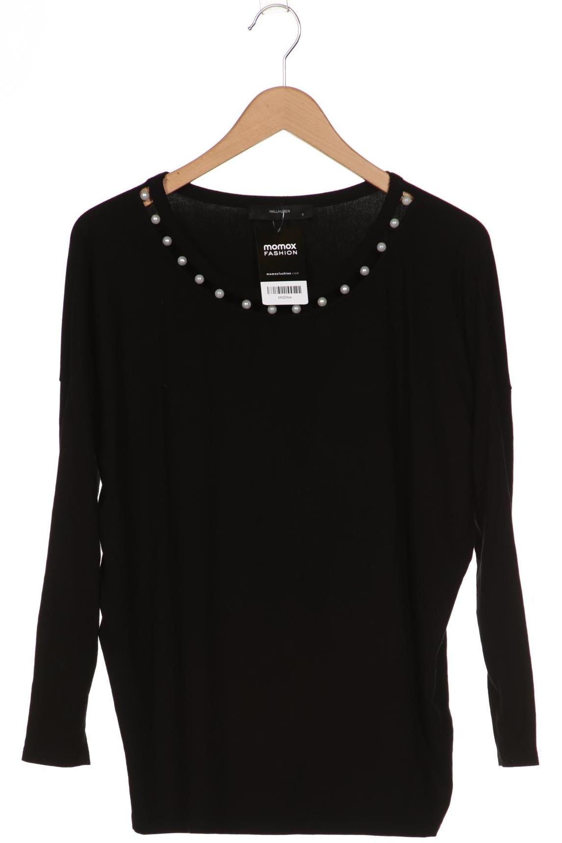 

Hallhuber Damen Langarmshirt, schwarz, Gr. 36