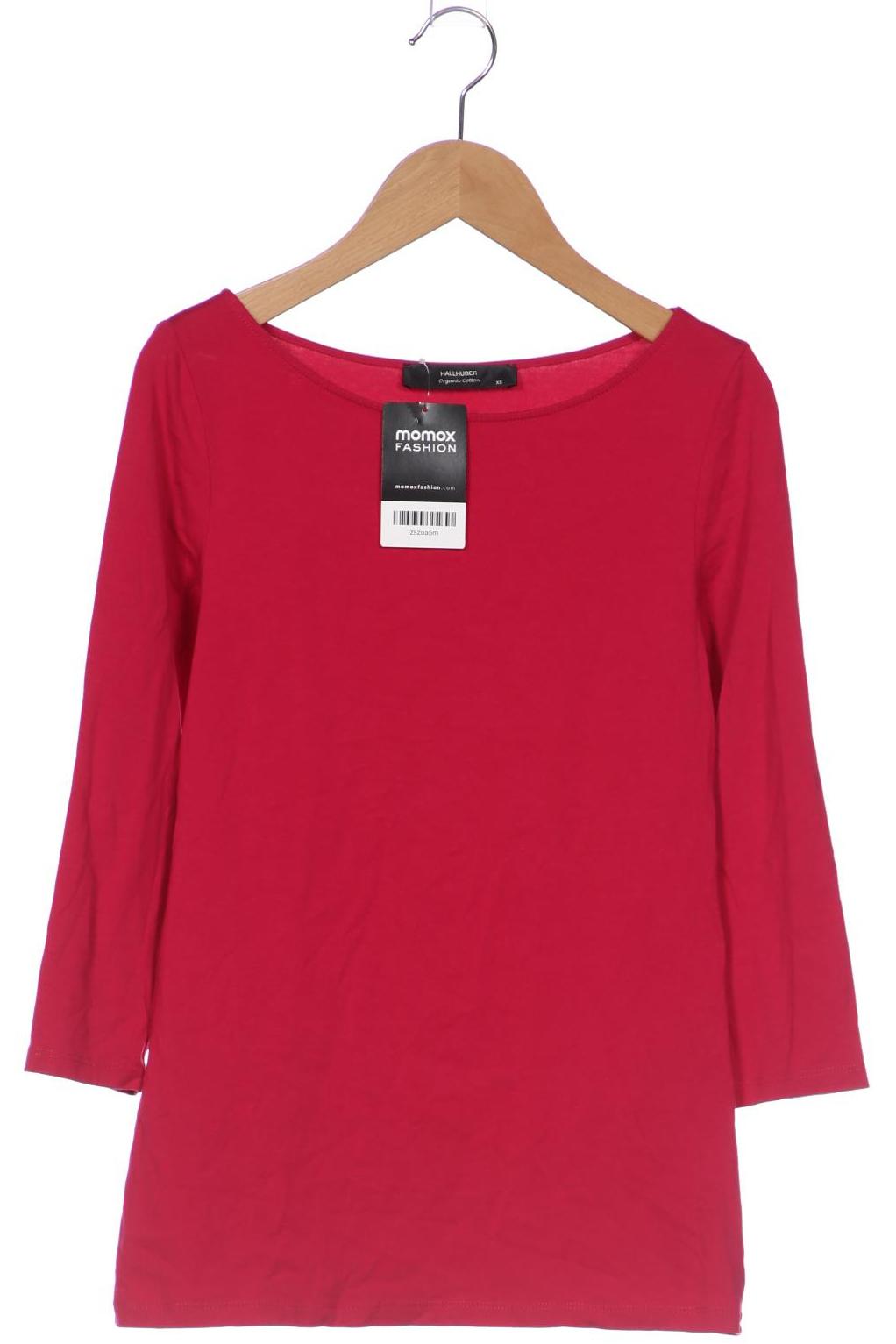 

Hallhuber Damen Langarmshirt, pink, Gr. 34