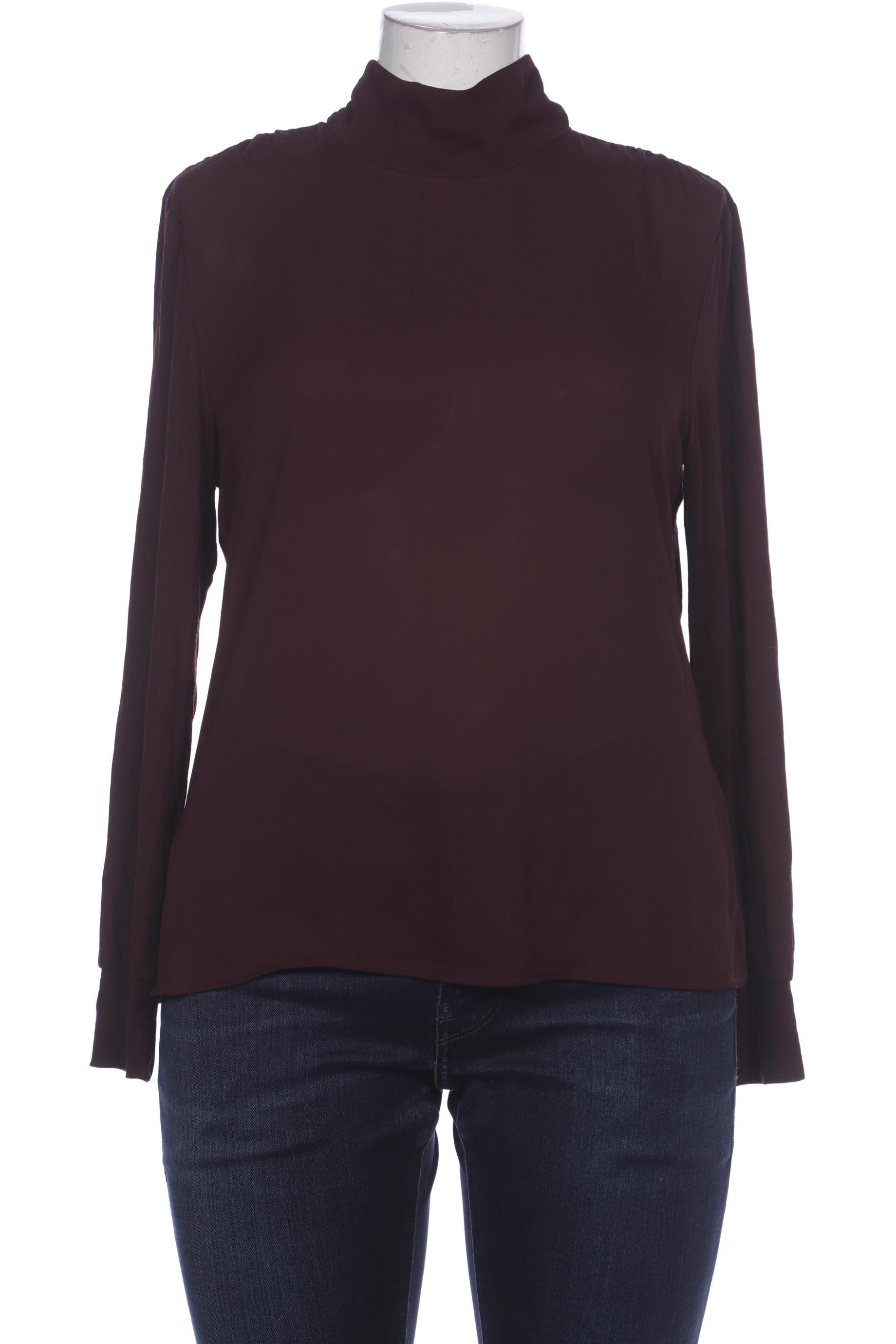 

Hallhuber Damen Langarmshirt, bordeaux, Gr. 46