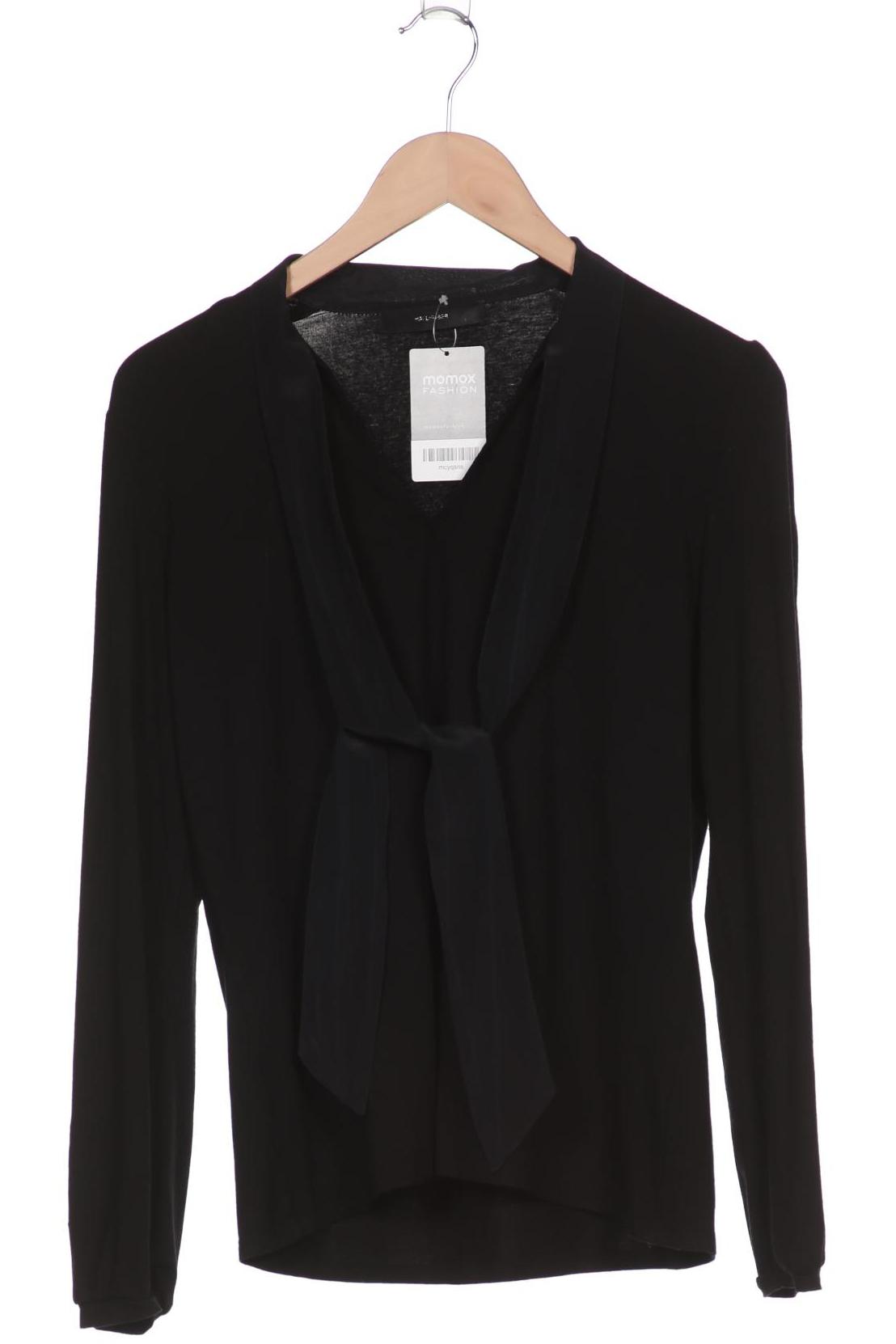 

Hallhuber Damen Langarmshirt, schwarz, Gr. 38