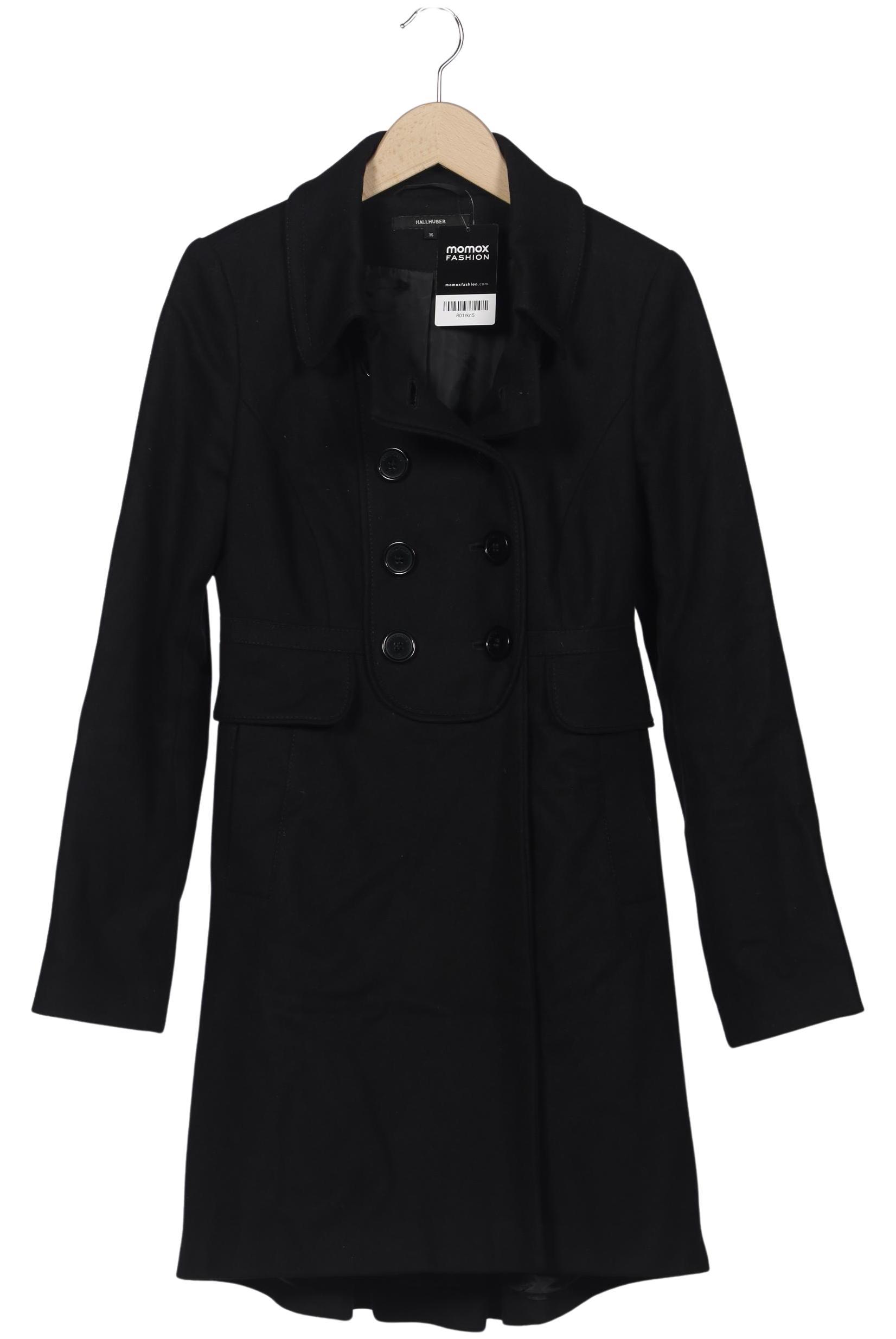 

Hallhuber Damen Mantel, schwarz, Gr. 36