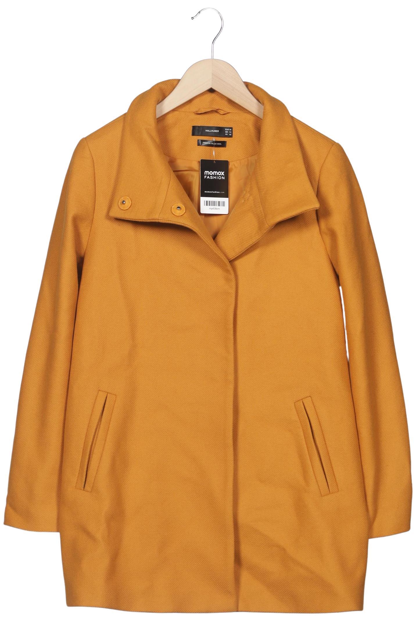

Hallhuber Damen Mantel, gelb, Gr. 40