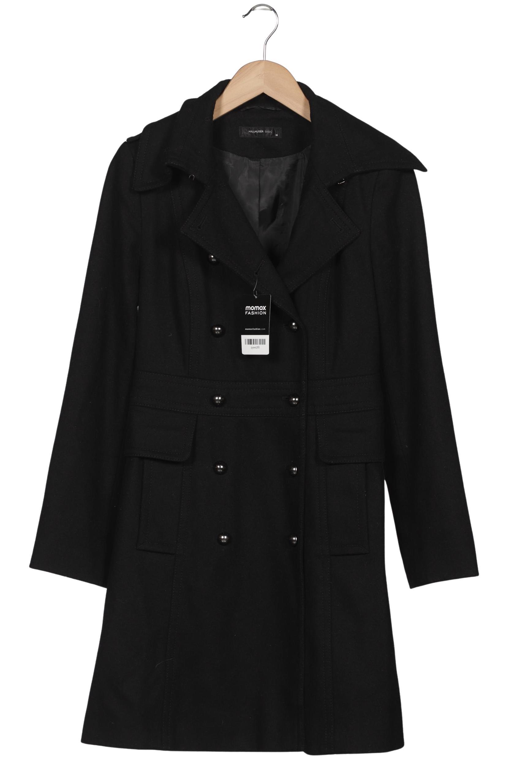 

Hallhuber Damen Mantel, schwarz, Gr. 36