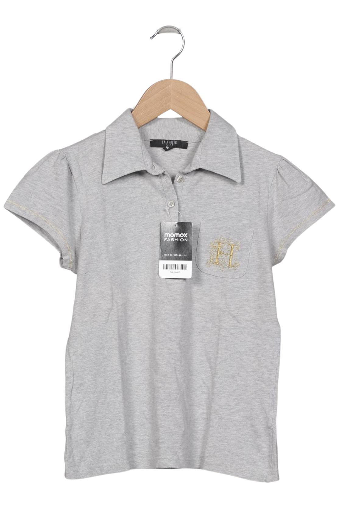 

Hallhuber Damen Poloshirt, grau, Gr. 38