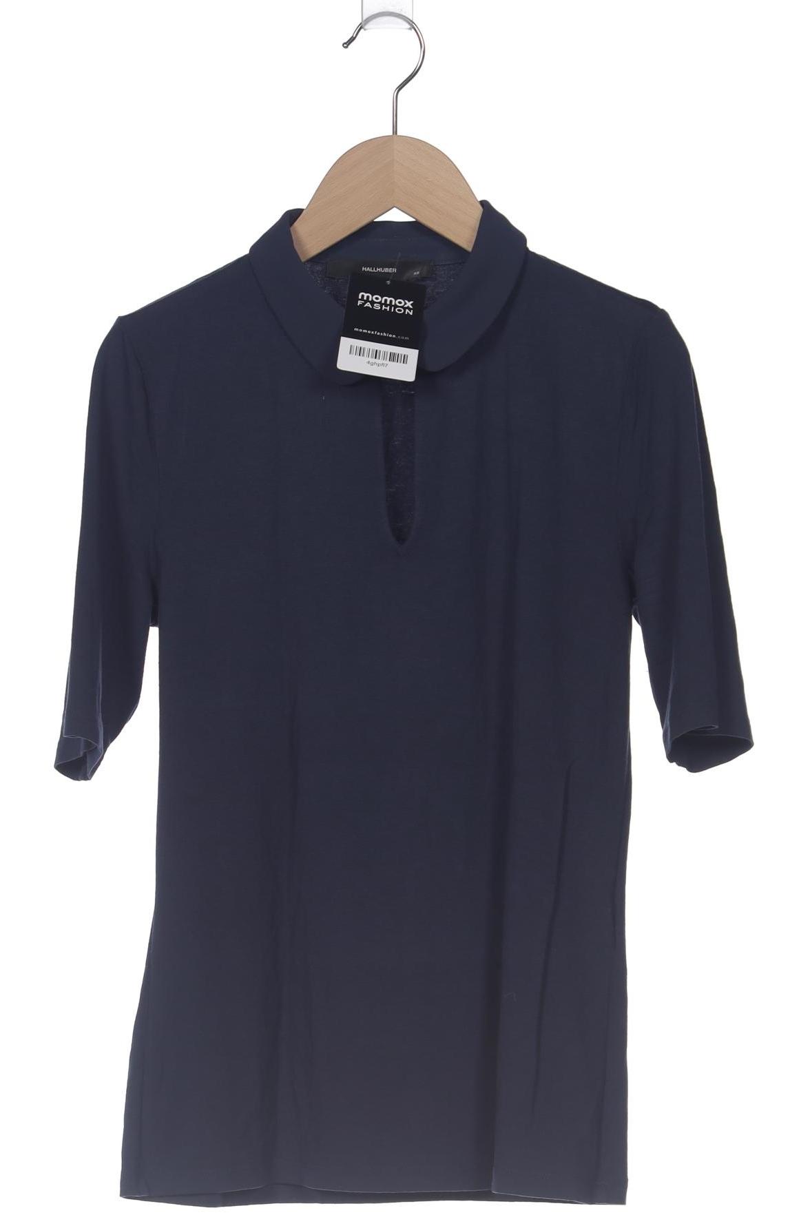 

Hallhuber Damen Poloshirt, marineblau, Gr. 34