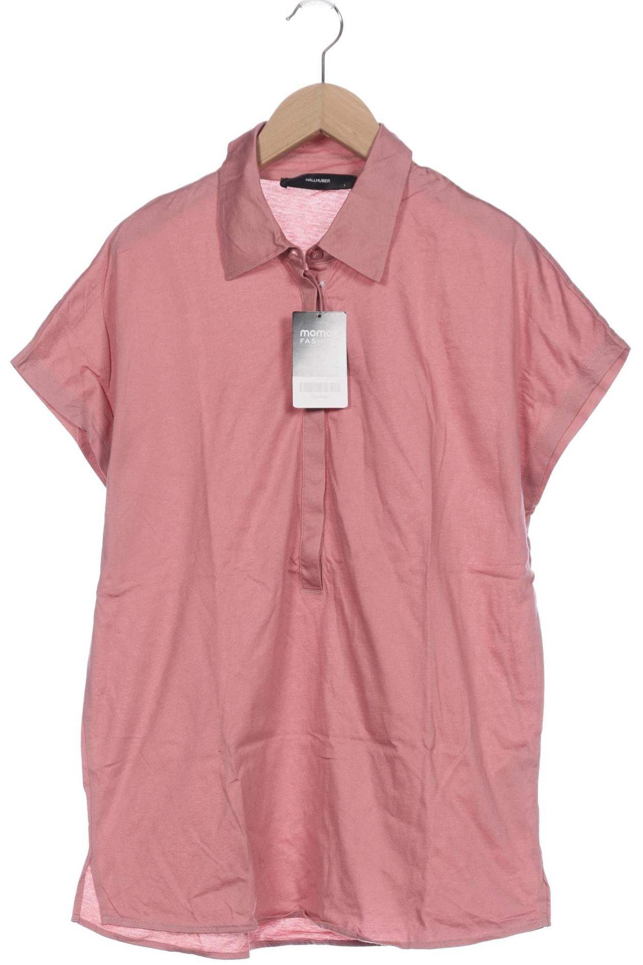 

Hallhuber Damen Poloshirt, pink, Gr. 42