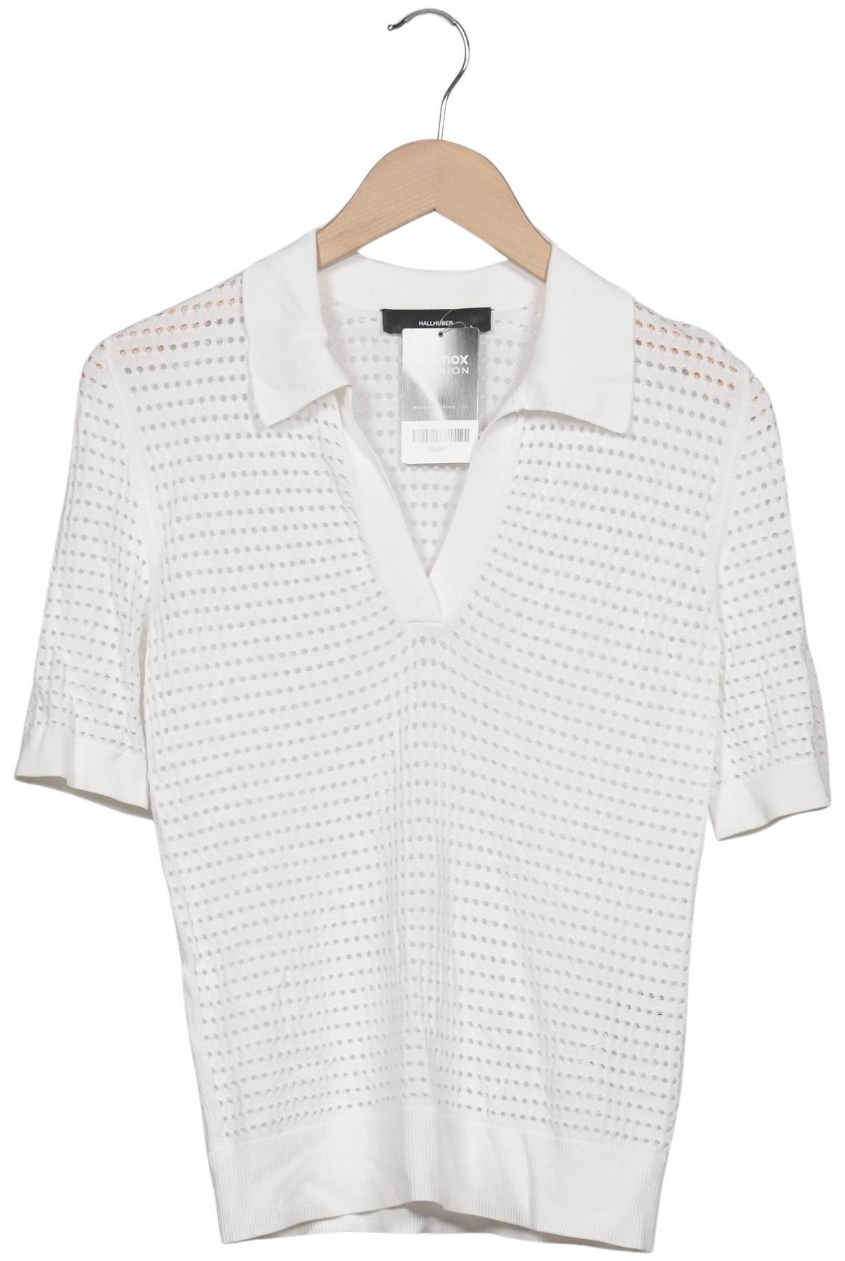 

Hallhuber Damen Poloshirt, weiß, Gr. 36