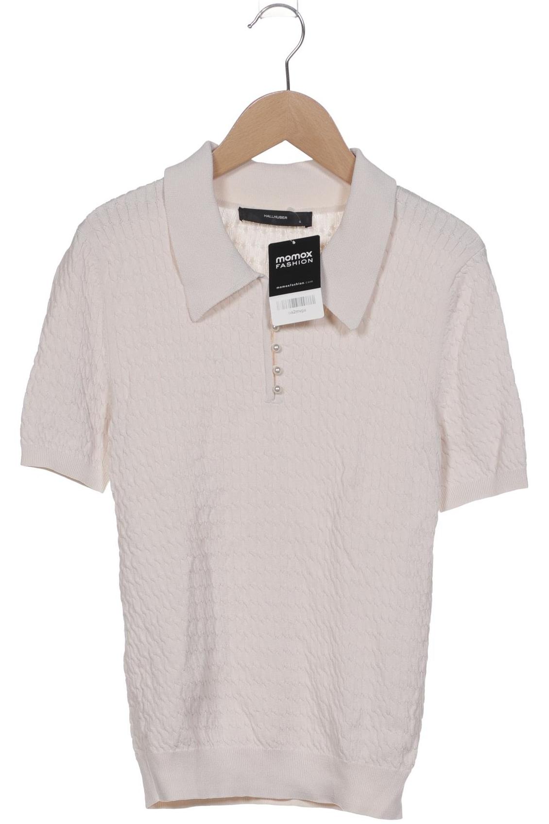 

Hallhuber Damen Poloshirt, cremeweiß, Gr. 36