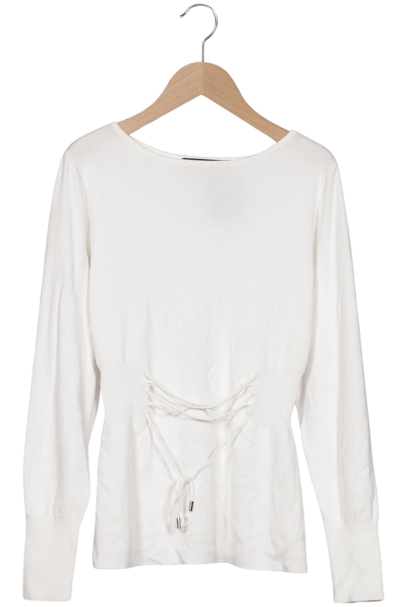 

Hallhuber Damen Pullover, weiß, Gr. 36