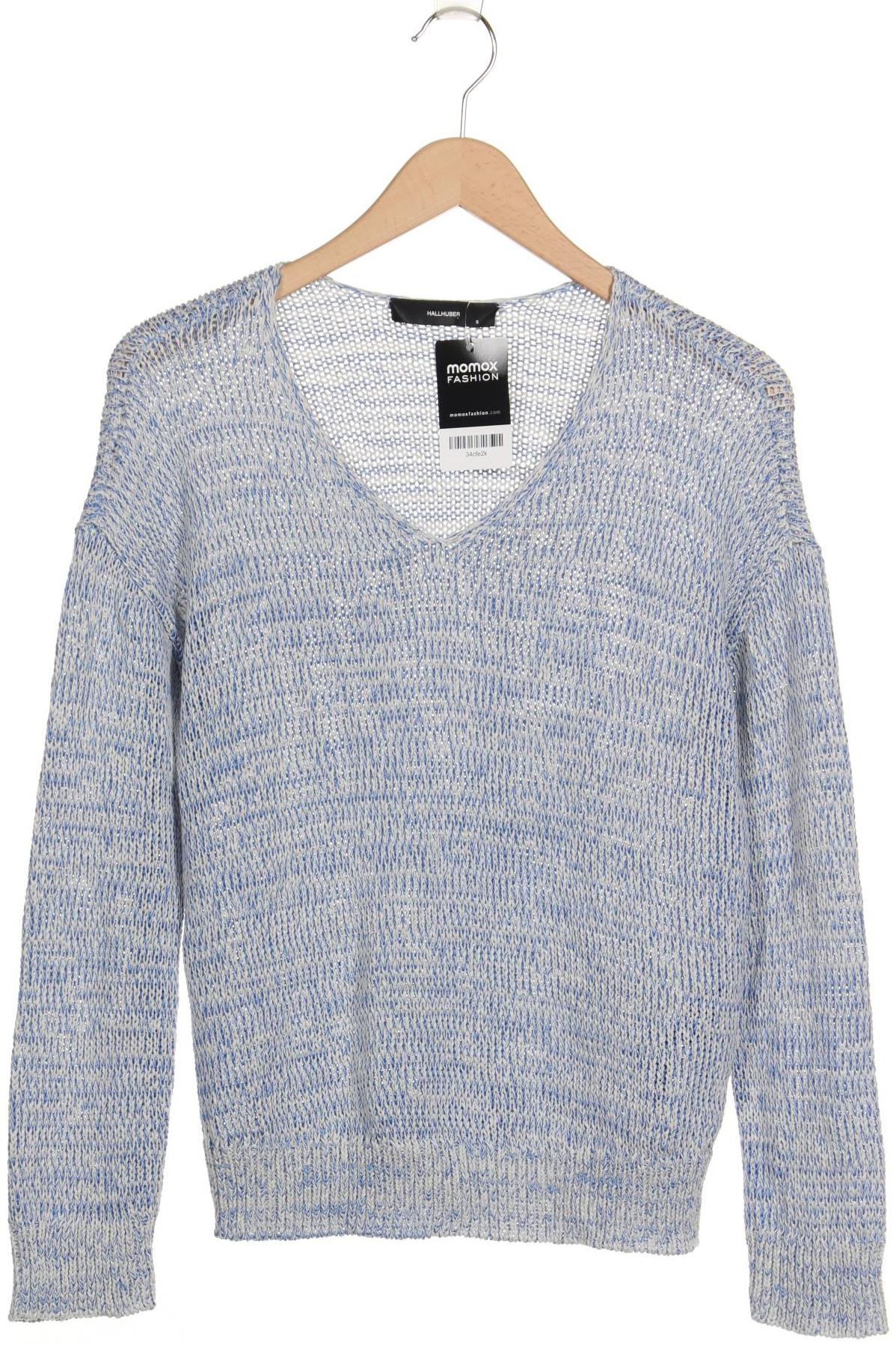 

Hallhuber Damen Pullover, blau, Gr. 36