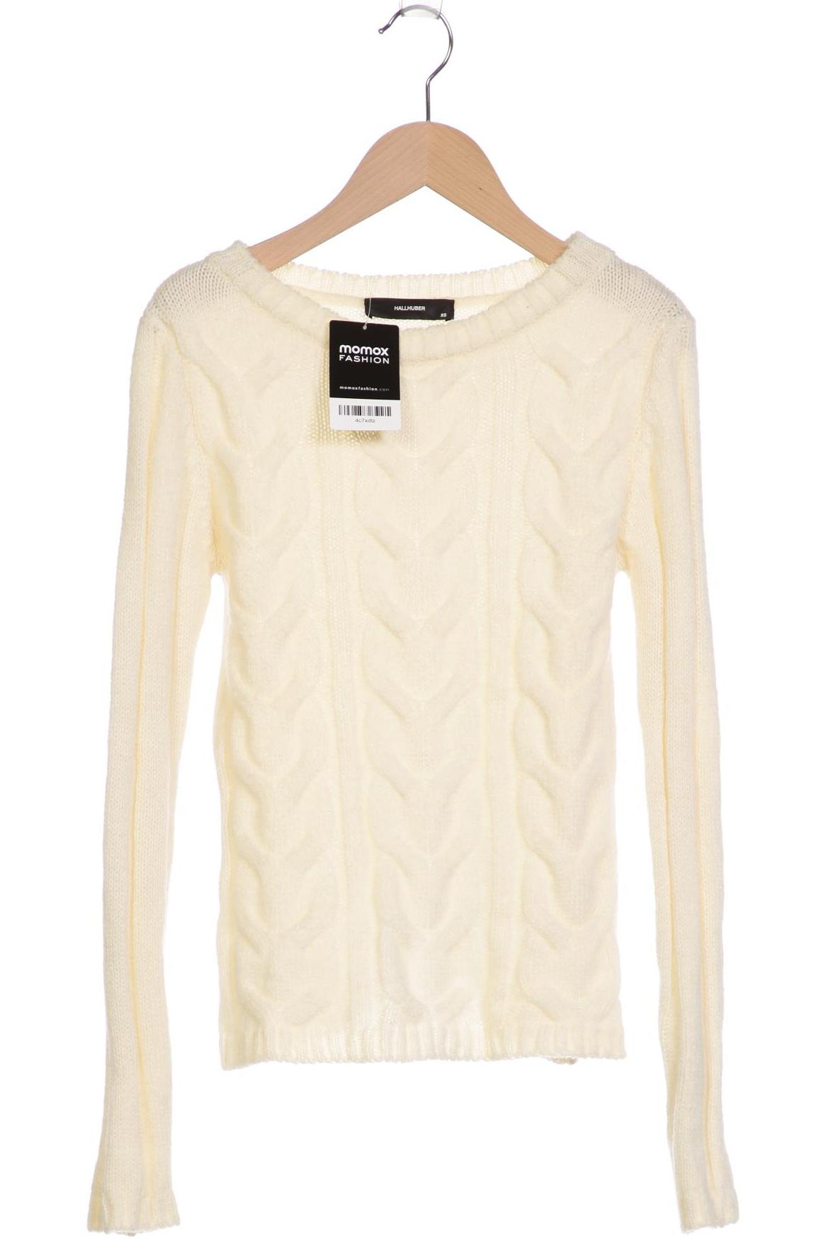 

Hallhuber Damen Pullover, cremeweiß, Gr. 34