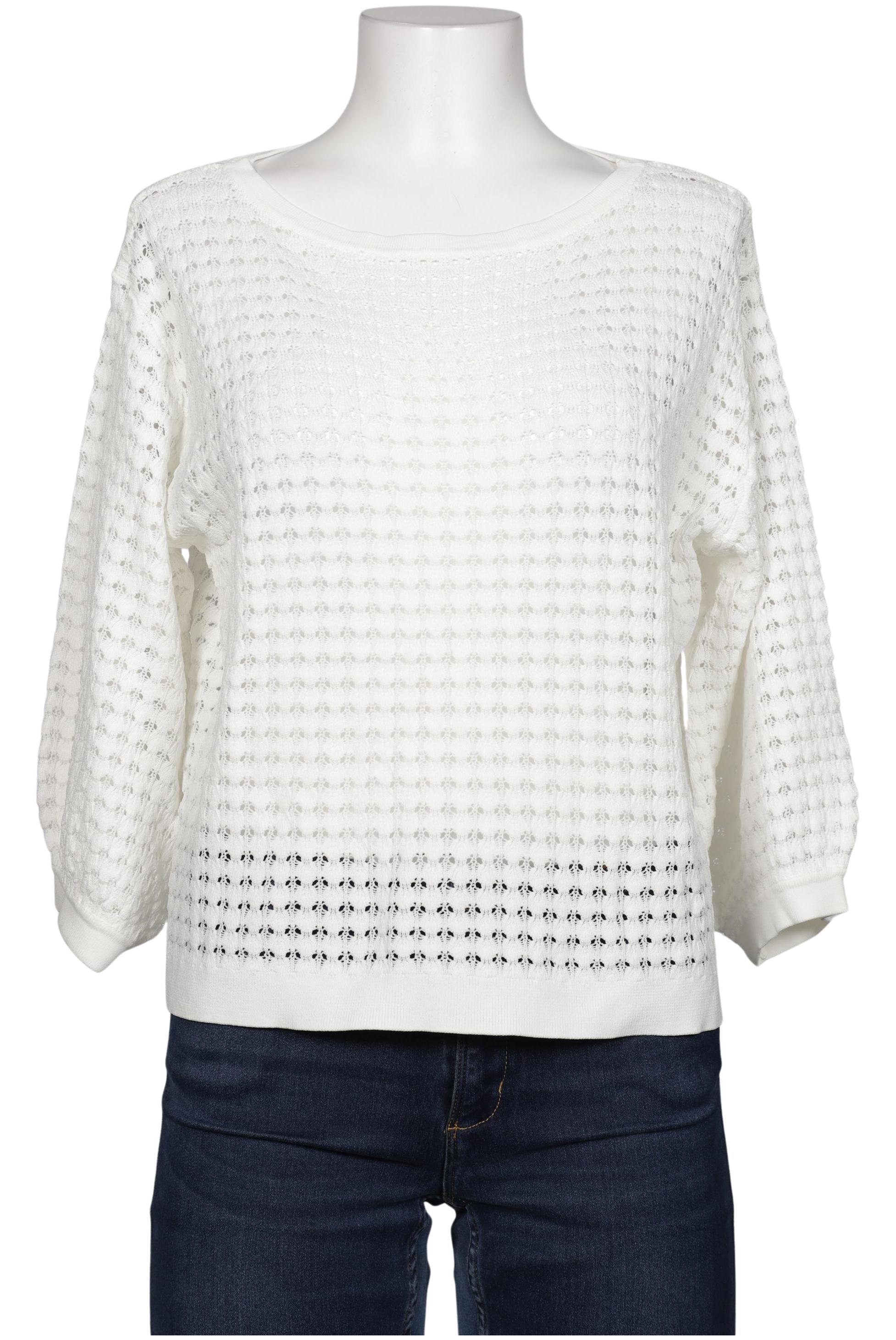 

Hallhuber Damen Pullover, weiß, Gr. 42
