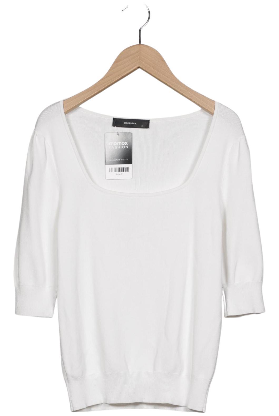 

Hallhuber Damen Pullover, weiß, Gr. 36