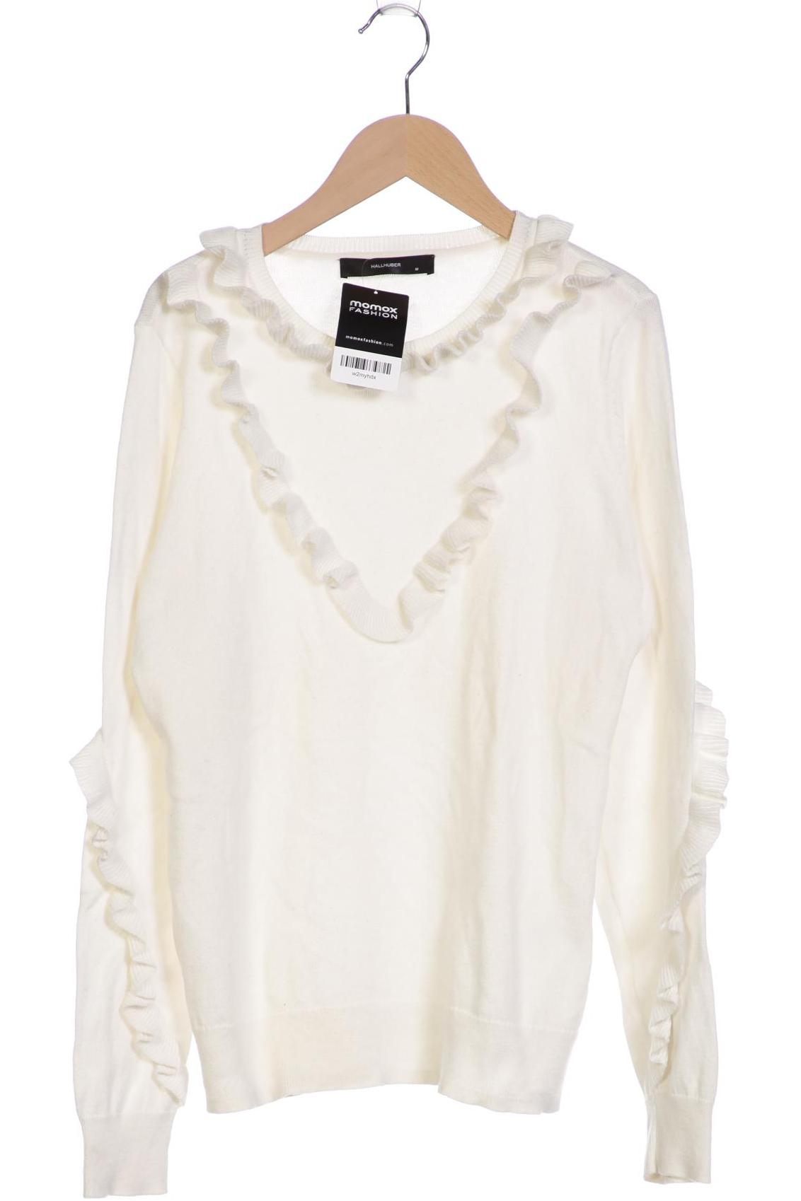 

Hallhuber Damen Pullover, weiß, Gr. 38