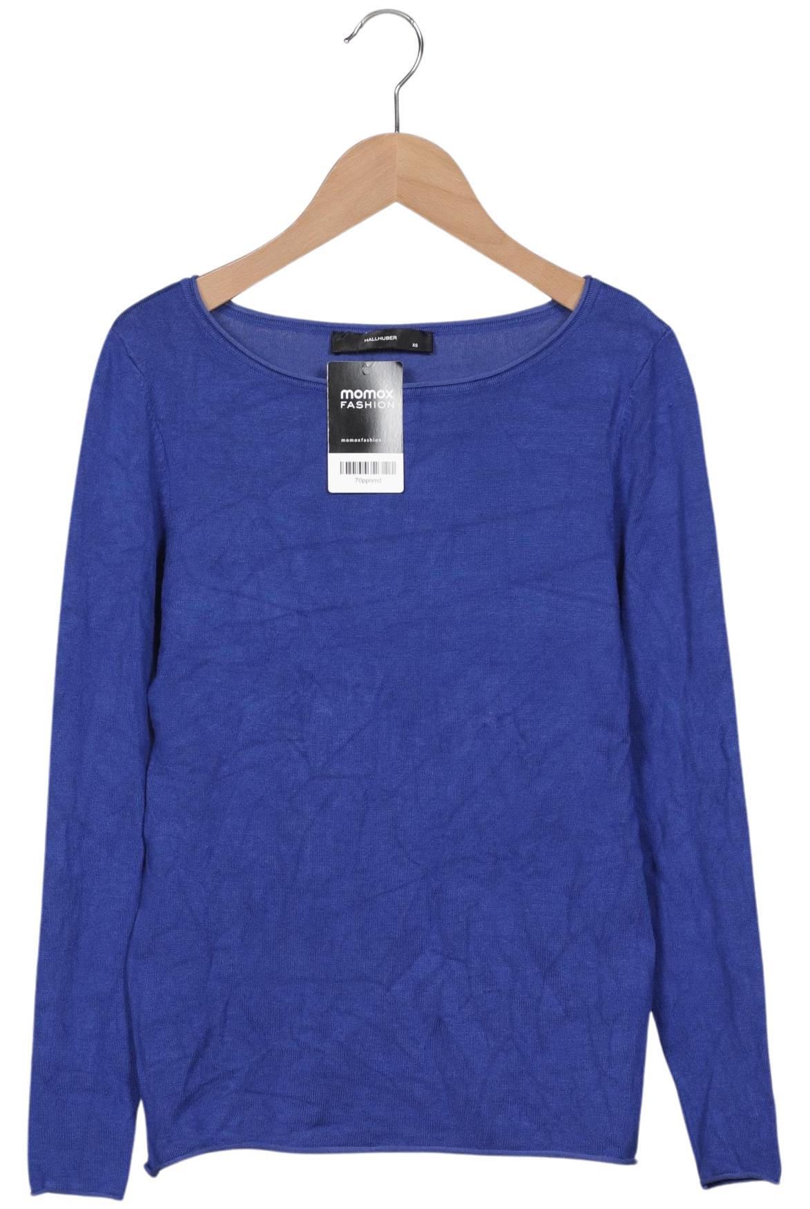 

Hallhuber Damen Pullover, blau, Gr. 34