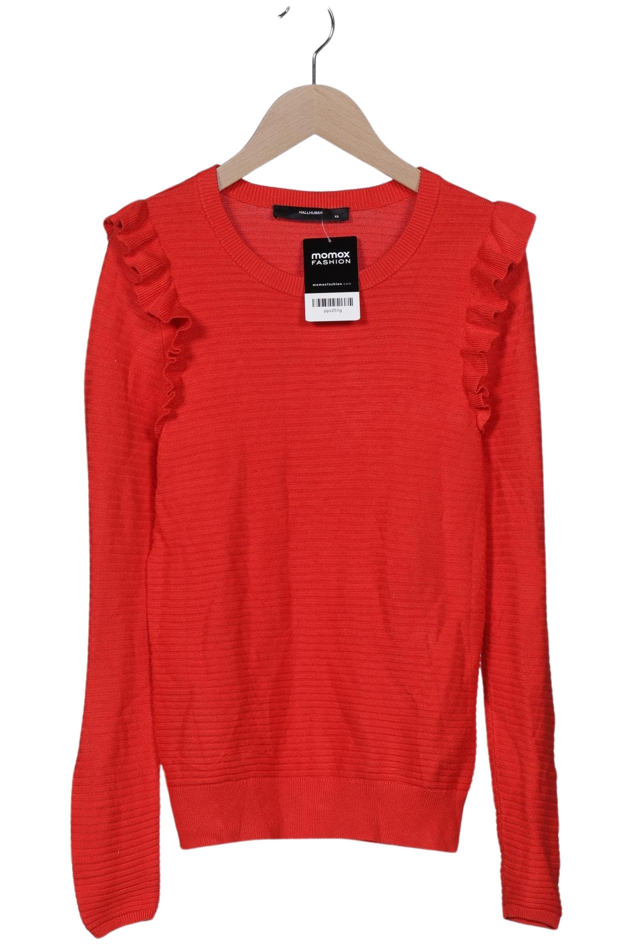 

Hallhuber Damen Pullover, rot, Gr. 34