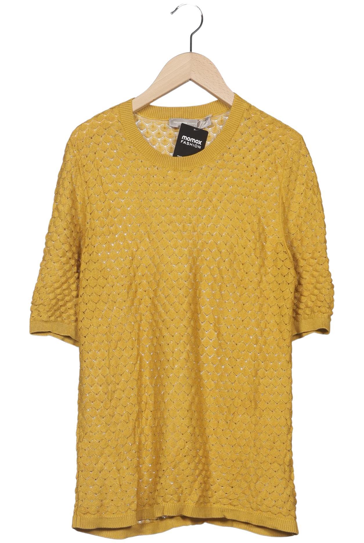 

Hallhuber Damen Pullover, gelb, Gr. 42