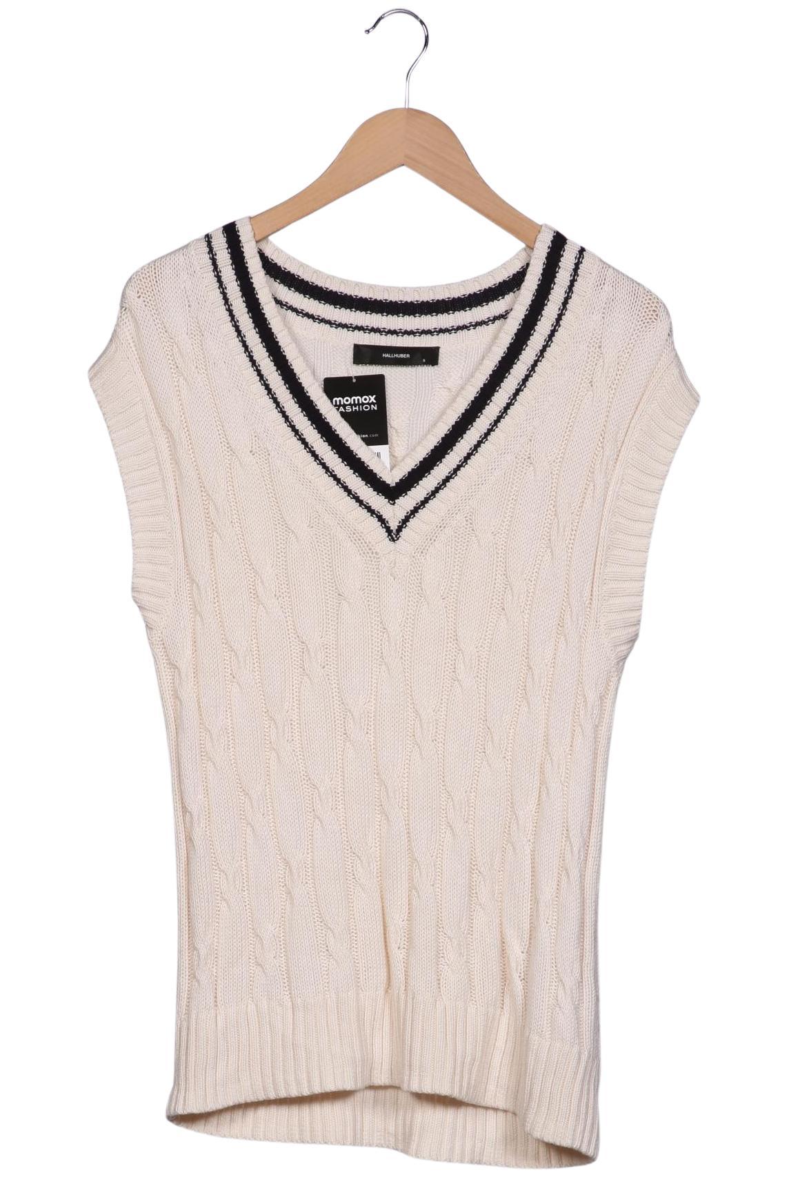 

Hallhuber Damen Pullover, cremeweiß, Gr. 36