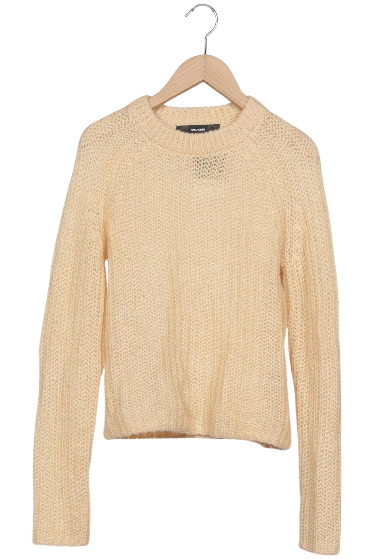 

Hallhuber Damen Pullover, cremeweiß, Gr. 34