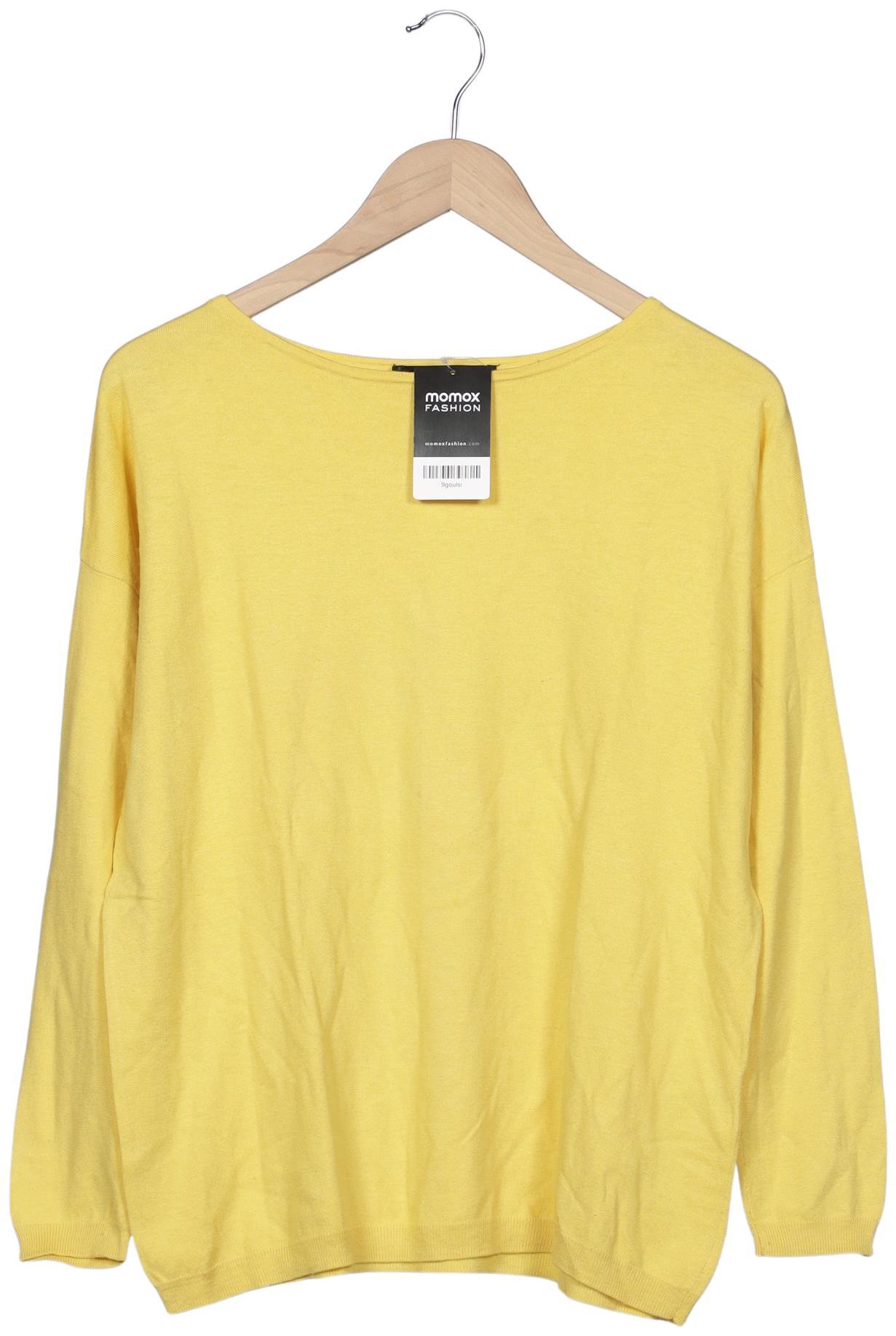 Thumbnail - Hallhuber Damen Pullover, gelb, Gr. 36