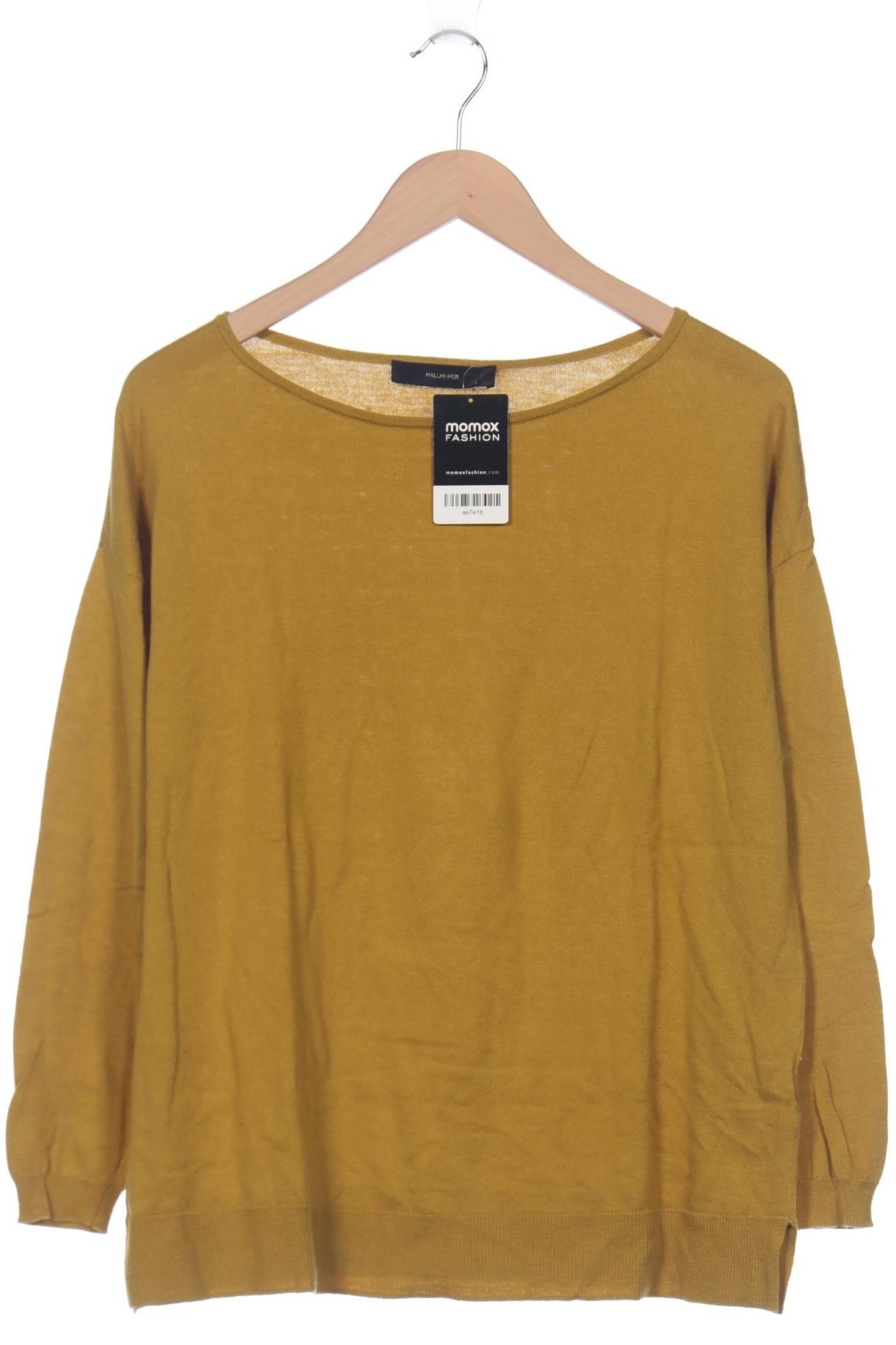 

Hallhuber Damen Pullover, gelb, Gr. 36