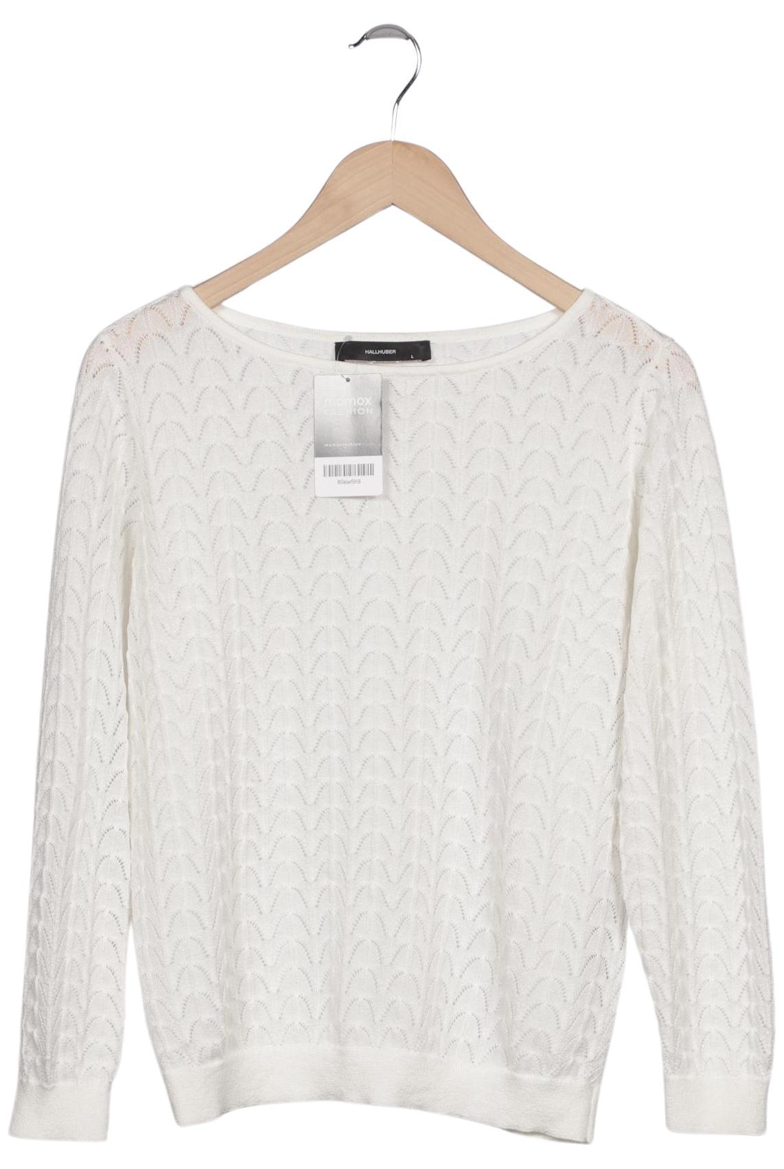 

Hallhuber Damen Pullover, weiß, Gr. 42