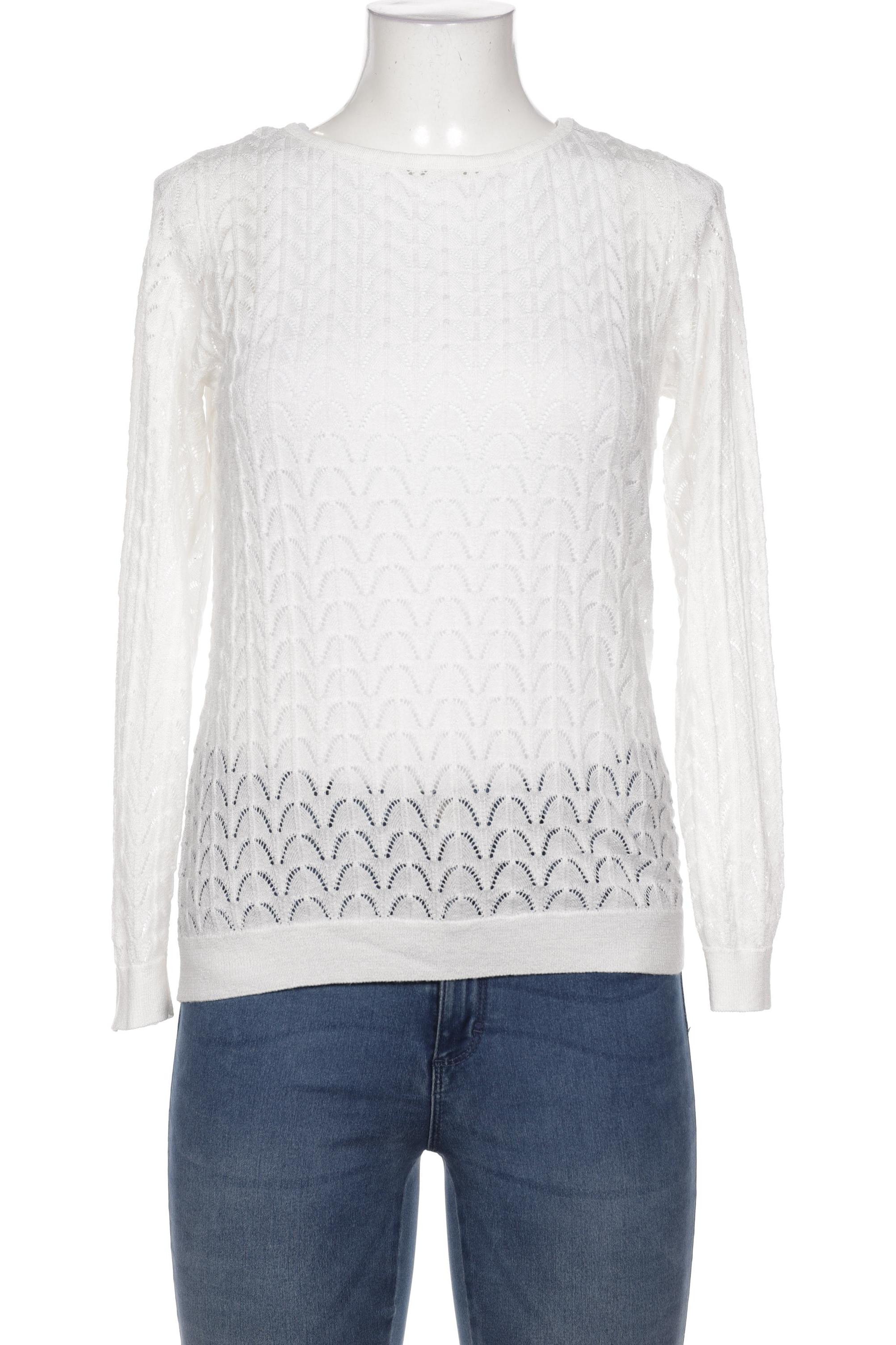 

Hallhuber Damen Pullover, weiß, Gr. 38