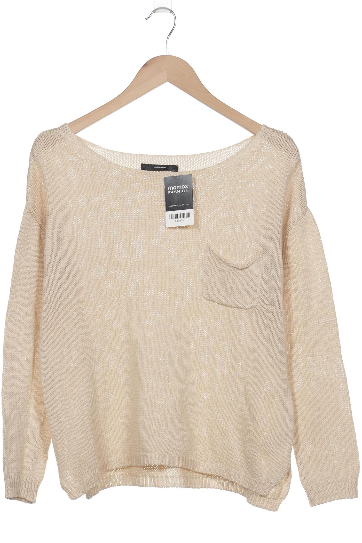 

Hallhuber Damen Pullover, cremeweiß, Gr. 36