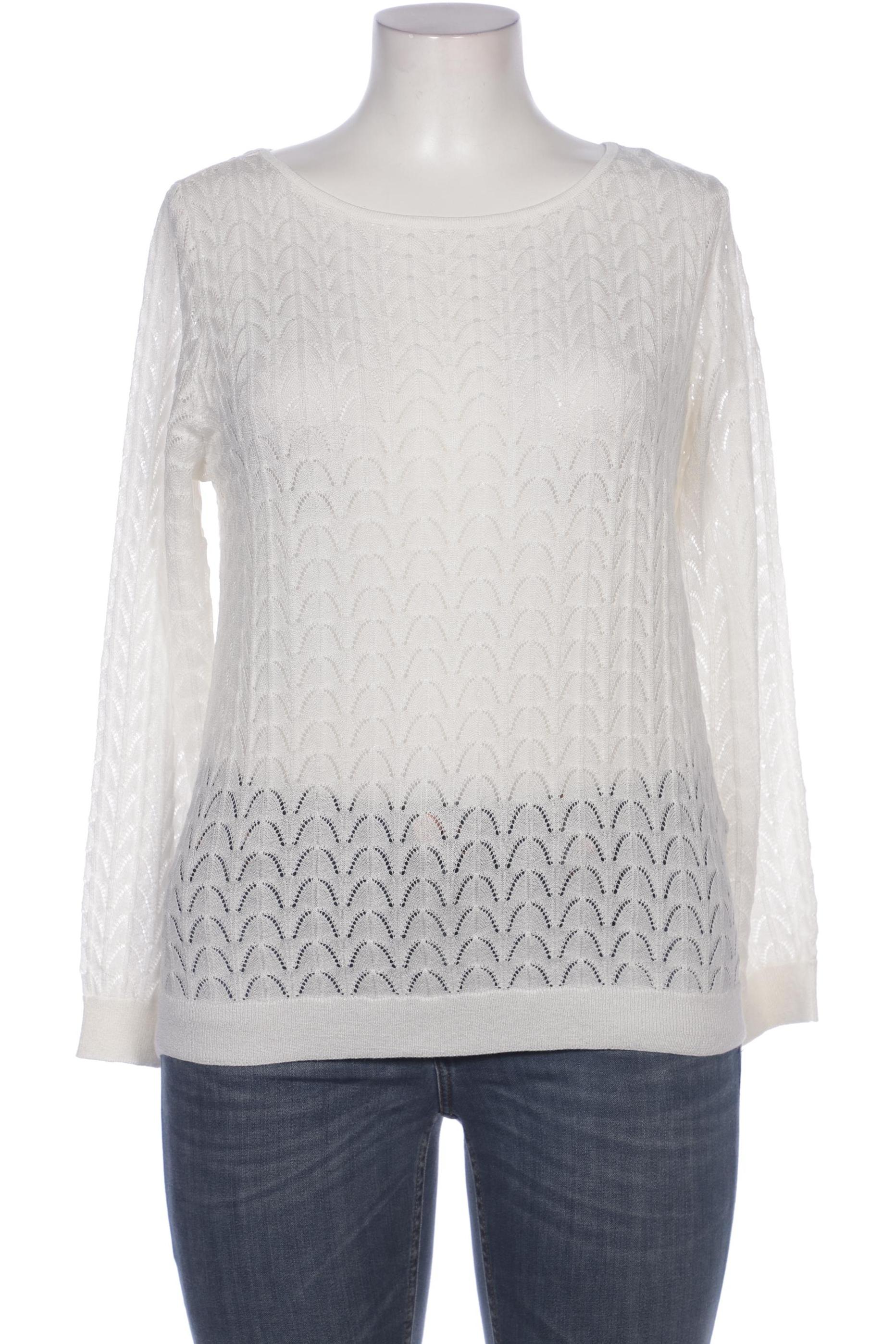 

Hallhuber Damen Pullover, weiß, Gr. 44