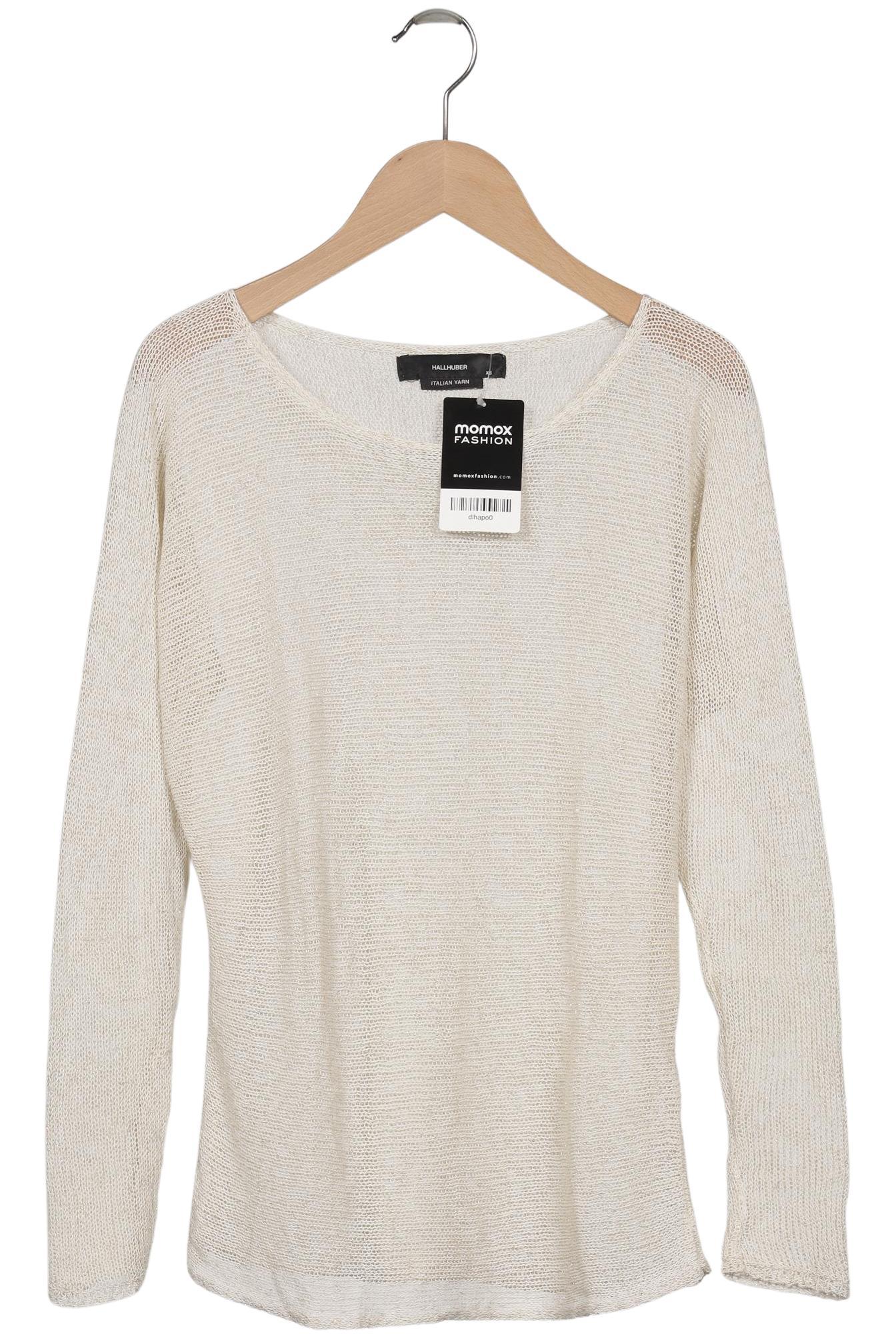 

Hallhuber Damen Pullover, cremeweiß, Gr. 34