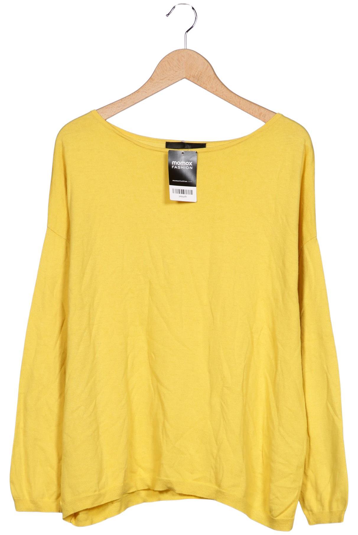 

Hallhuber Damen Pullover, gelb, Gr. 46