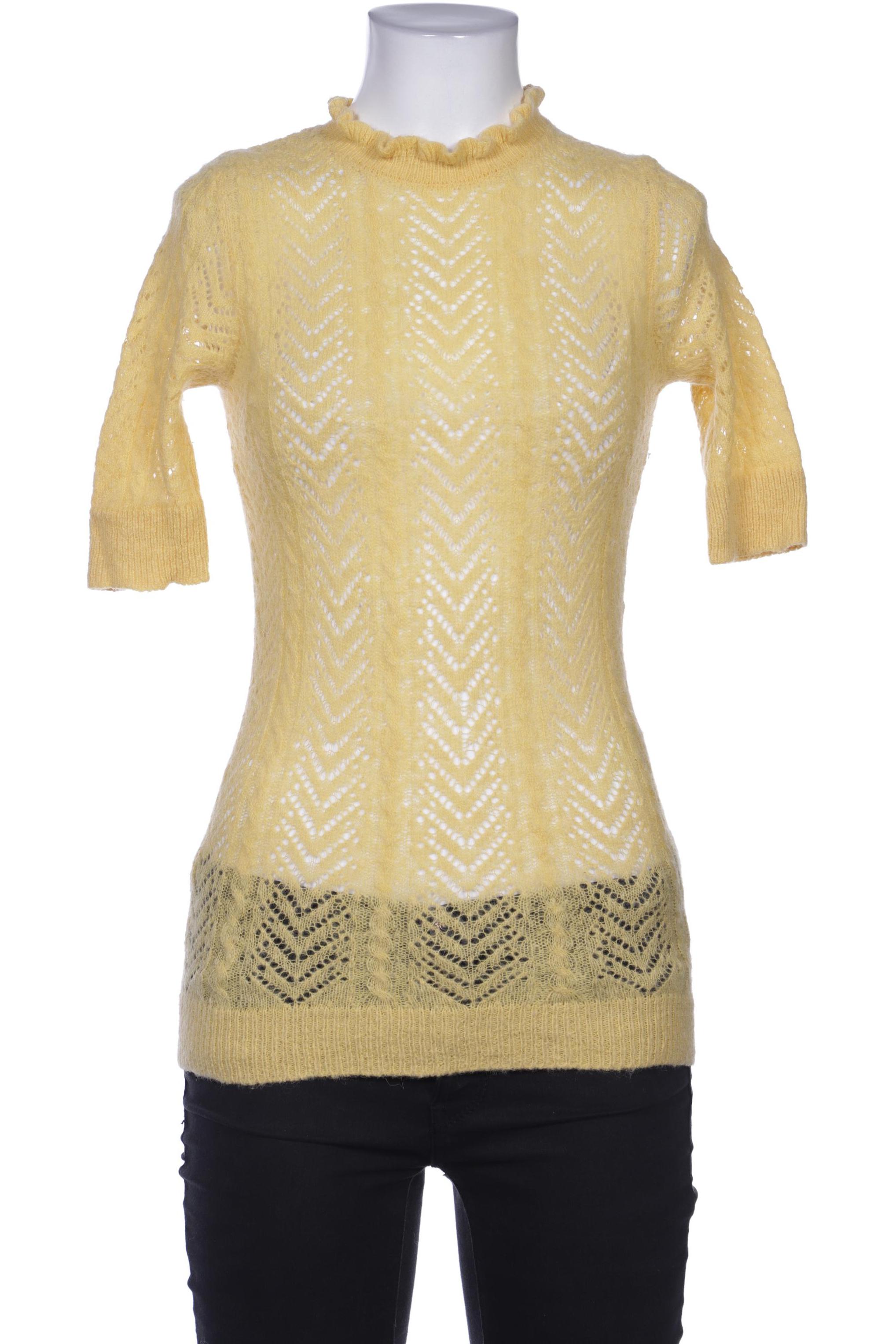 

Hallhuber Damen Pullover, gelb, Gr. 34