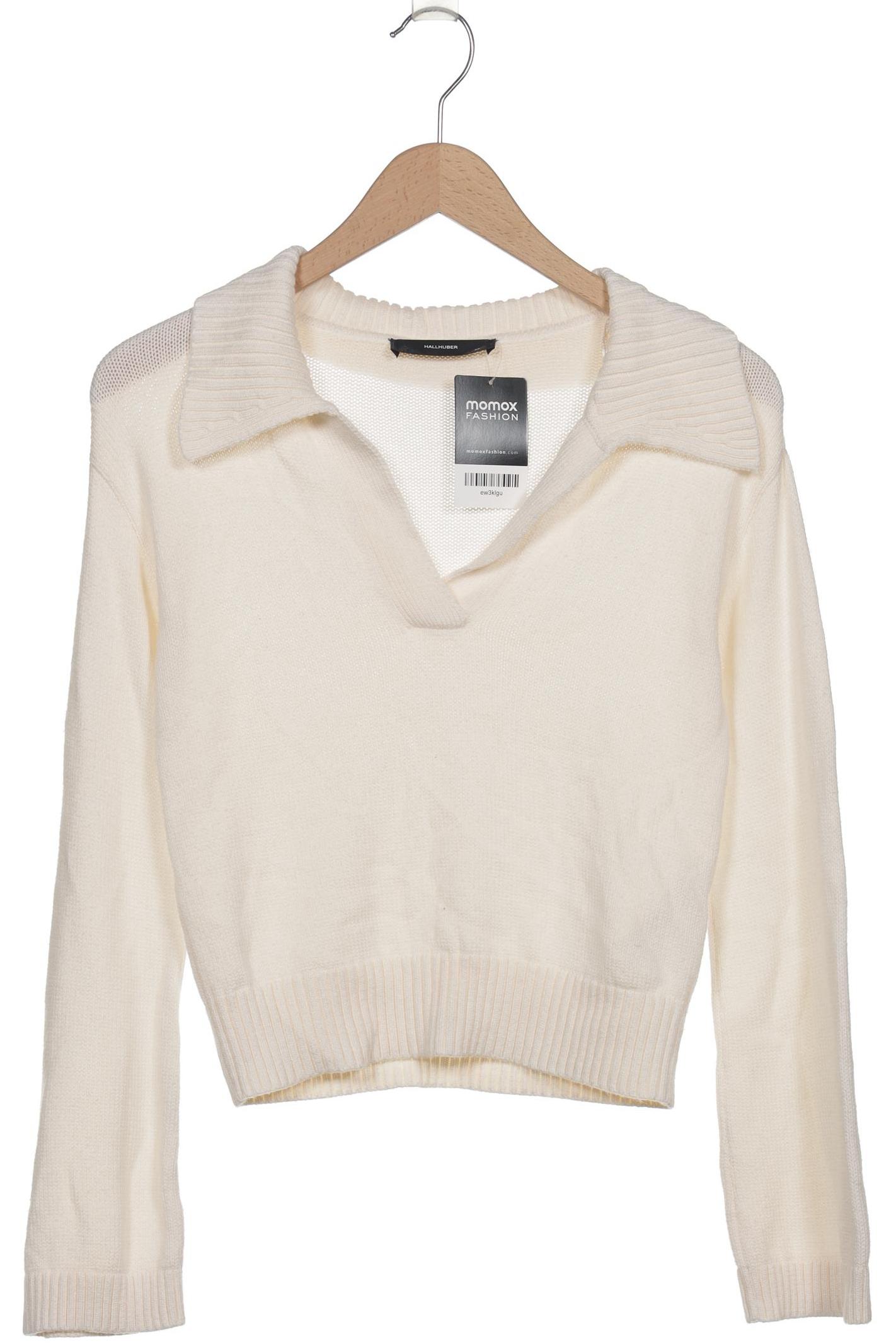

Hallhuber Damen Pullover, cremeweiß, Gr. 34