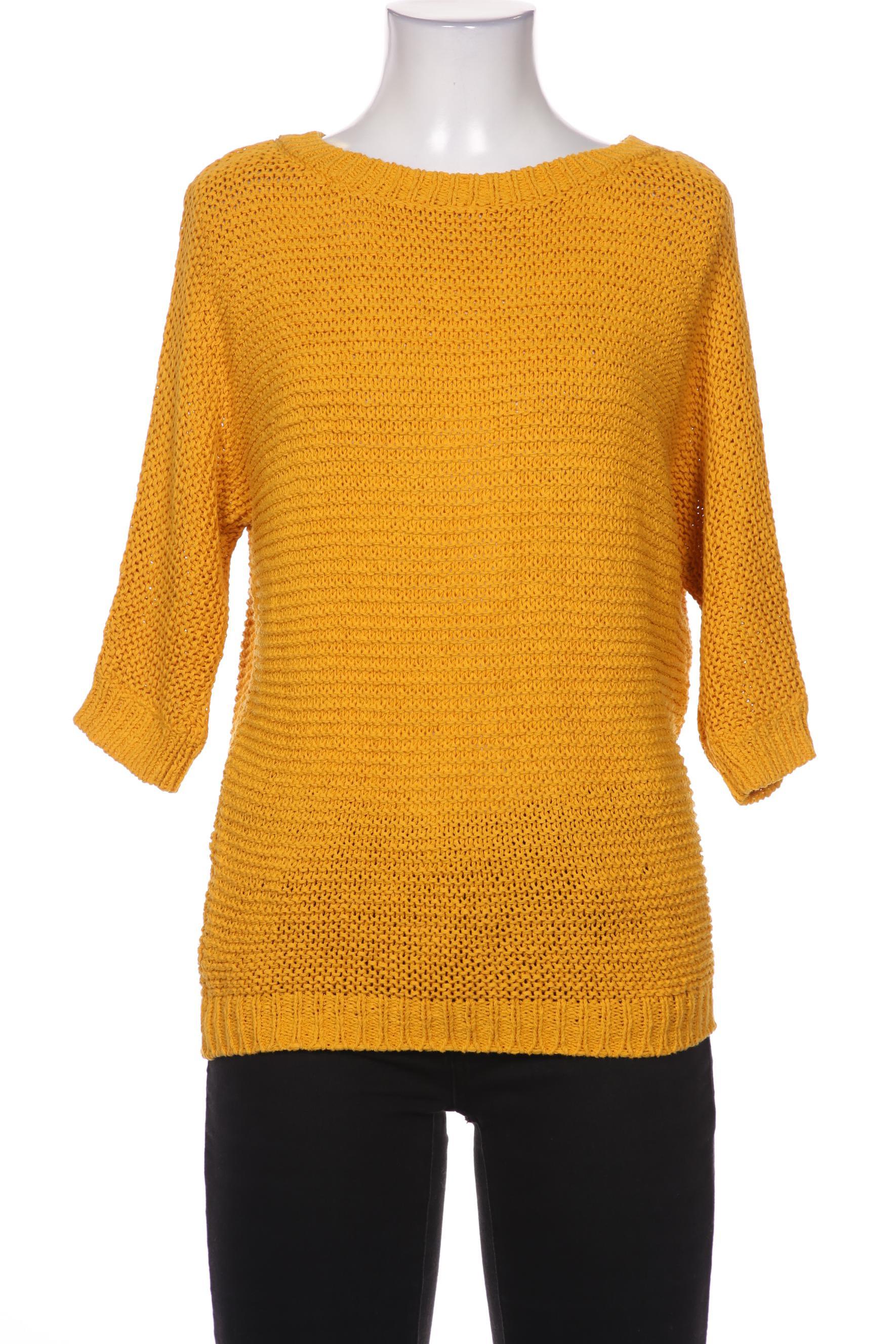 

Hallhuber Damen Pullover, gelb, Gr. 34