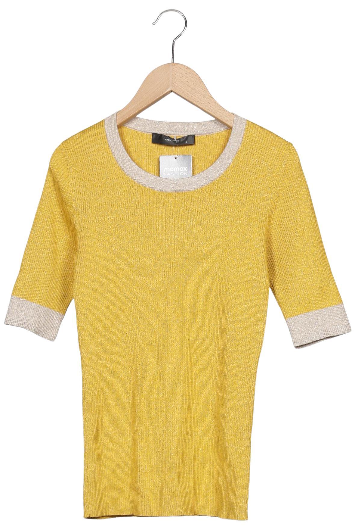 

Hallhuber Damen Pullover, gelb, Gr. 36