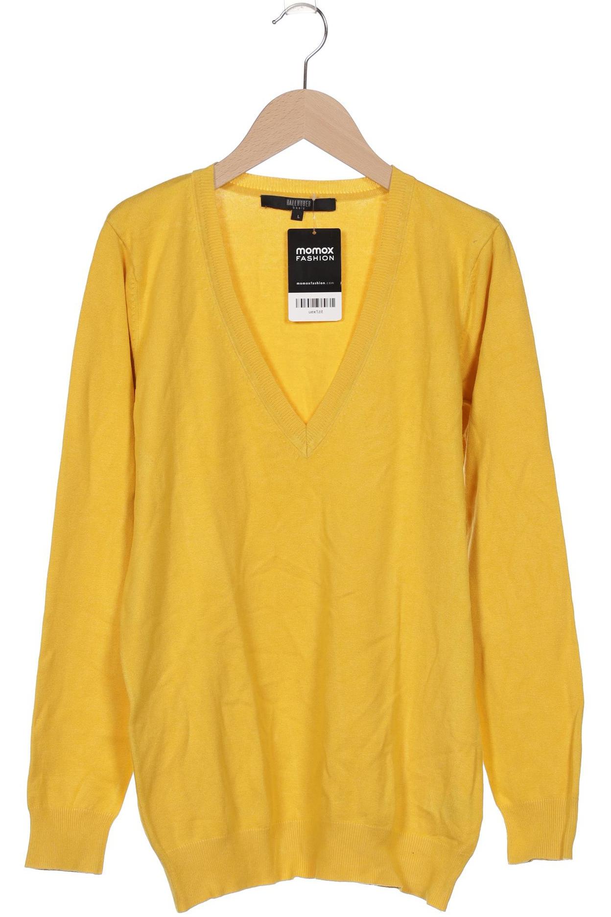 

Hallhuber Damen Pullover, gelb, Gr. 42